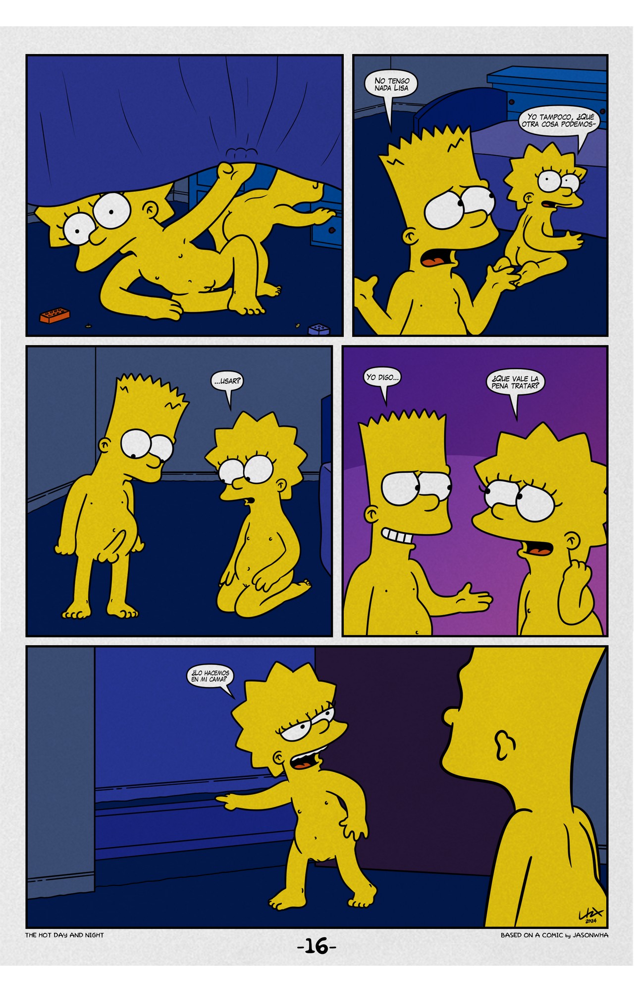 [Lakikoopax] The Hot Day and Night (The Simpsons)