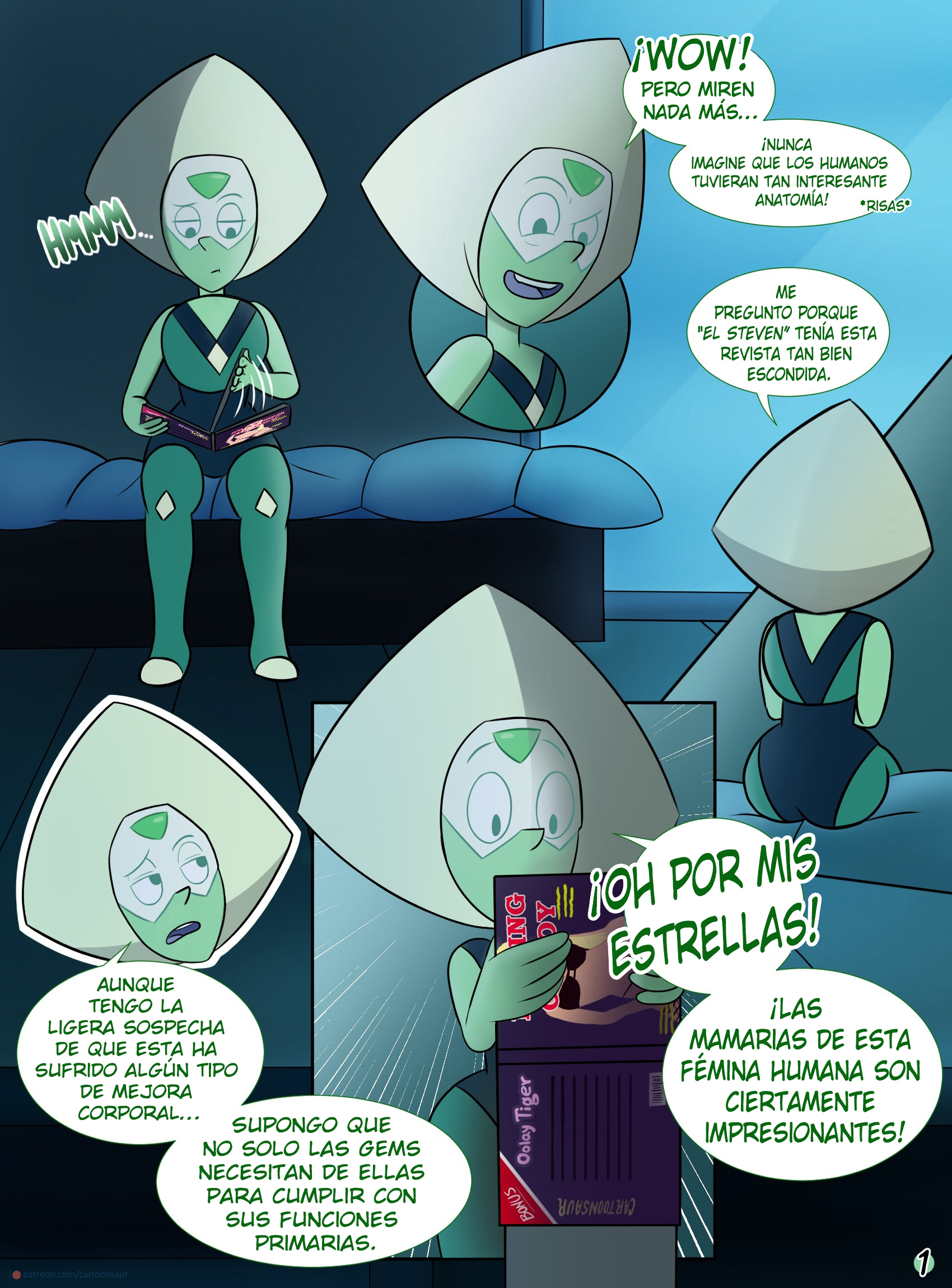 [Cartoonsaur] Los 'Experimentos' De Peridot (Steven Universe)