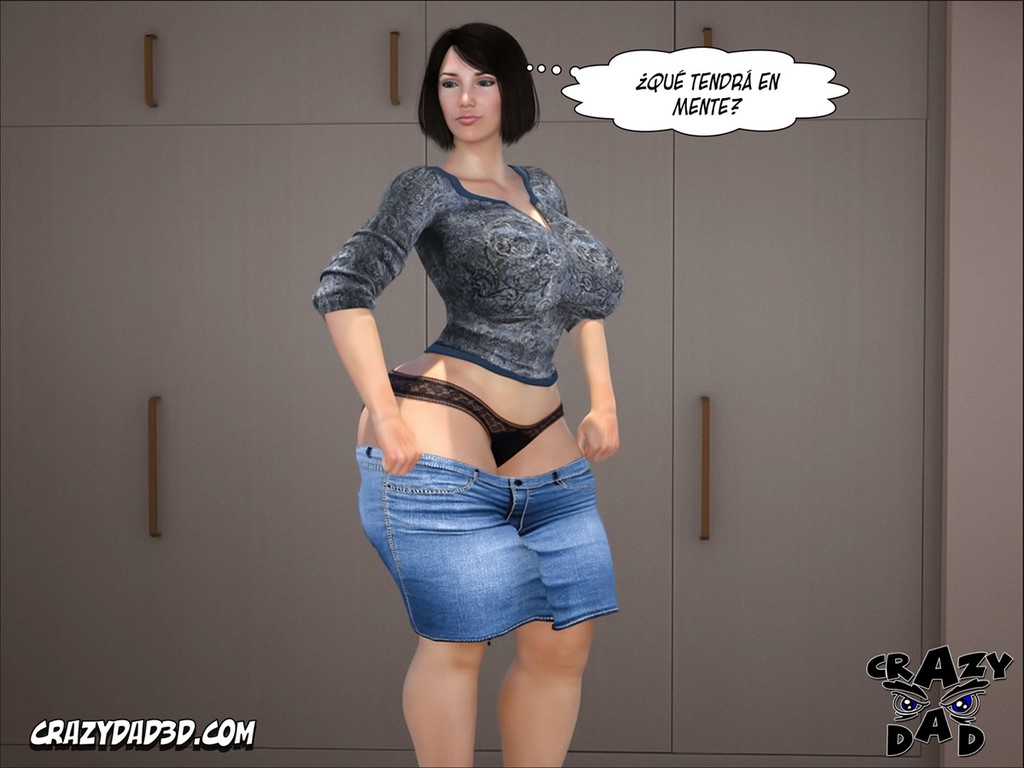 [CrazyDad3D] Foster Mother 5 (Comic Porn)