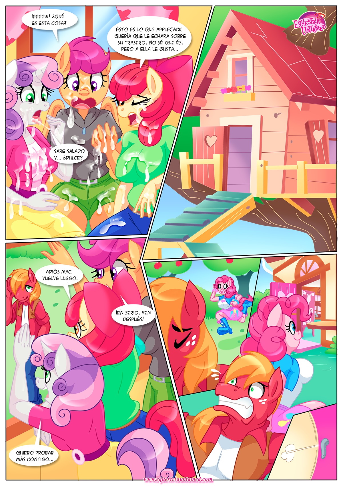 [Palcomix] Applejack’s Secret Is Out (My Little Pony Friendship Is Magic)