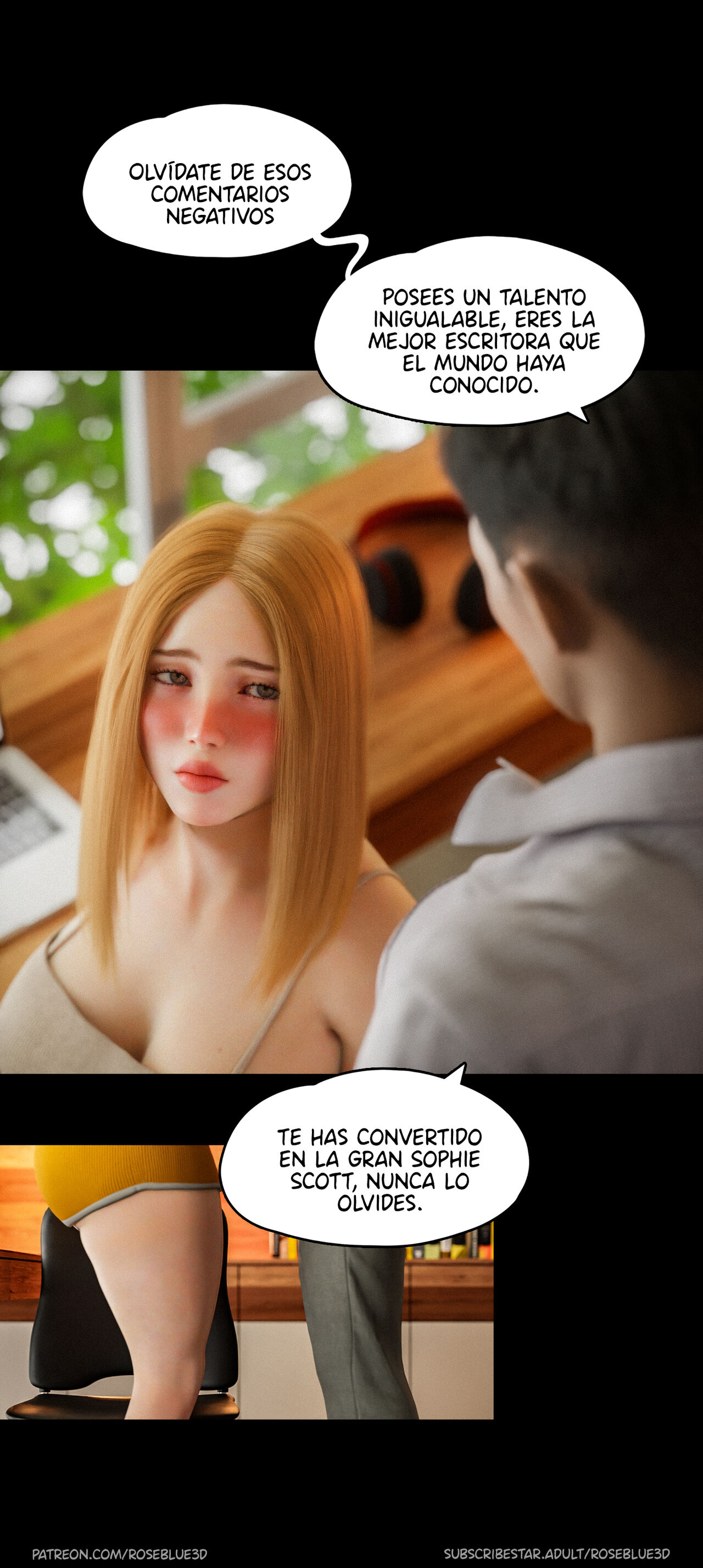 [RoseBlue3D] My Neighbor’s Widow 21 (Comics Porn)