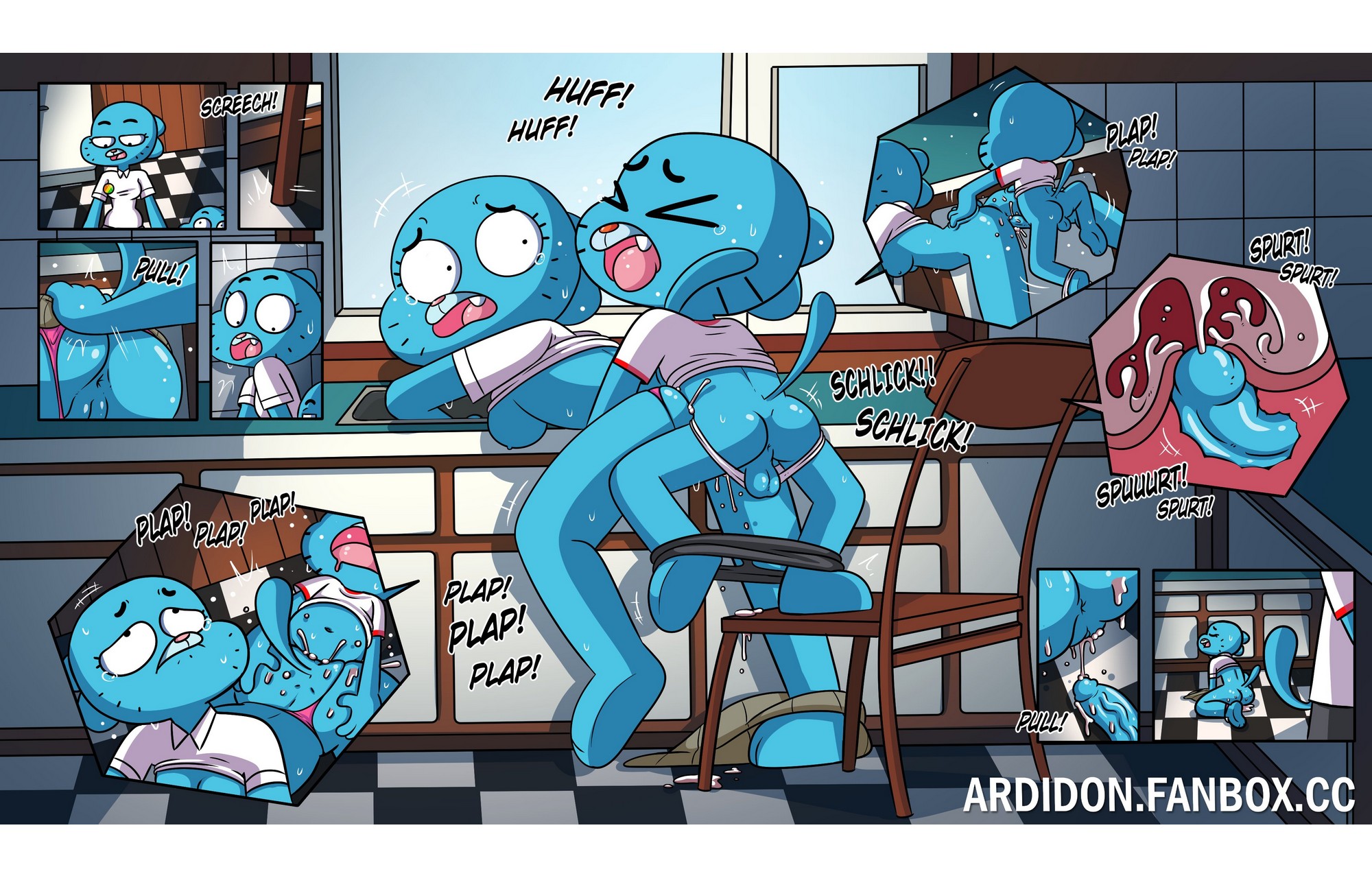 [Ardidon] Gumball's taking names and breaking bitches - (The Amazing World of Gumball)