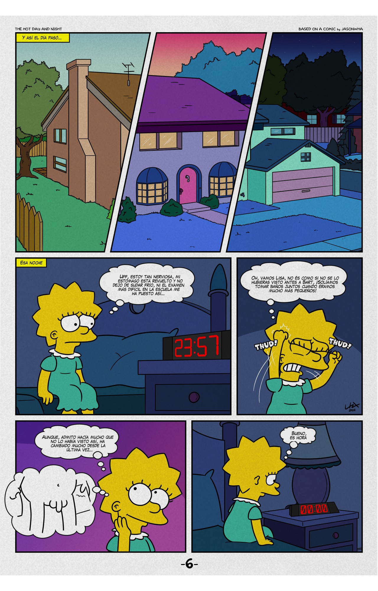 [Lakikoopax] The Hot Day and Night (The Simpsons)