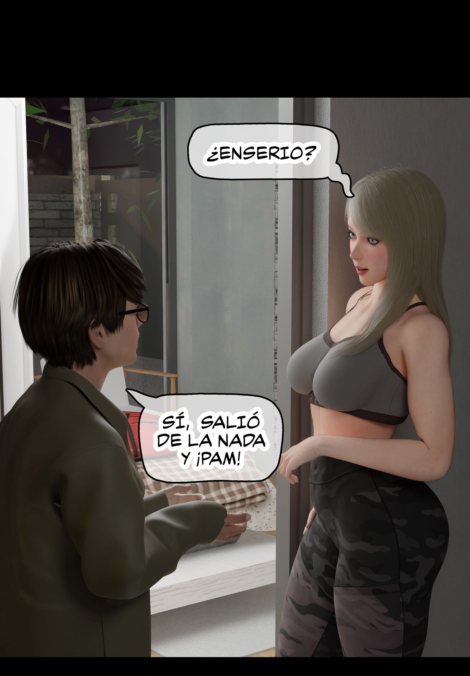 [RoseBlue3D] My Neighbor’s Widow 1 (Comics Porn)