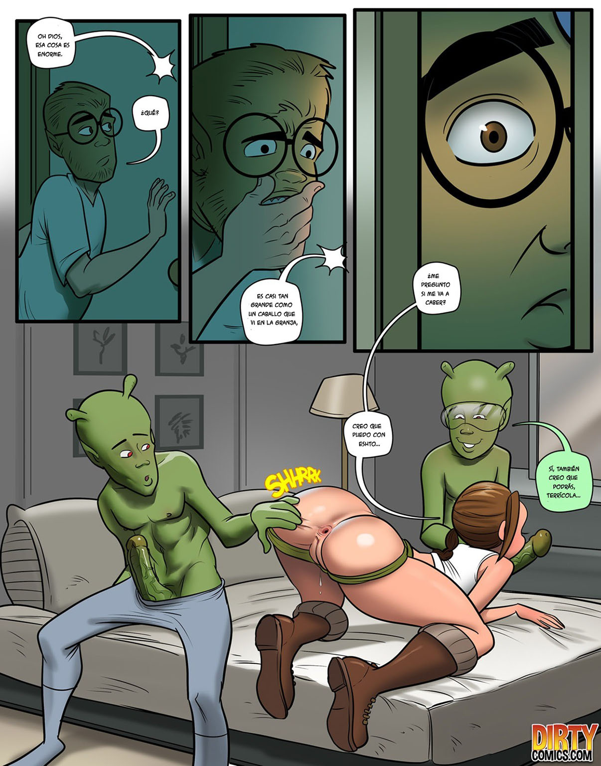 [Moose] Saving Halloween 1 – (Comic Porn)