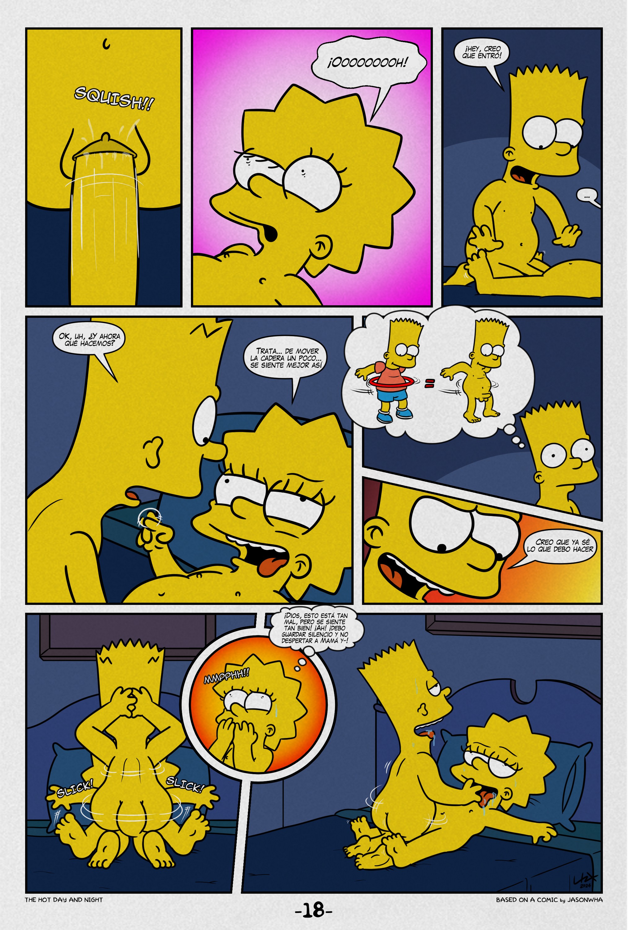 [Lakikoopax] The Hot Day and Night (The Simpsons)