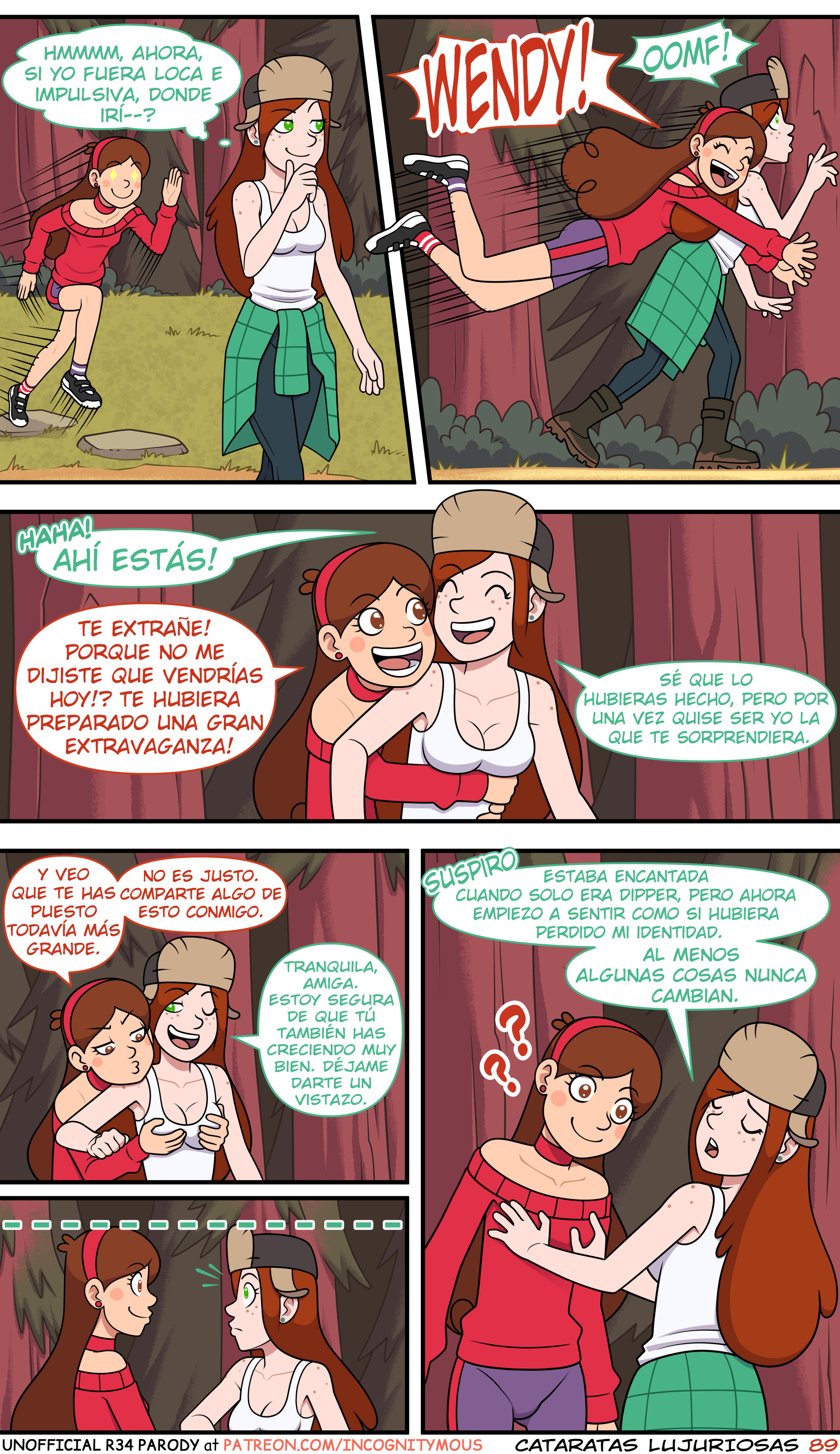 [Incognitymous] Cataratas Lujuriosas 2 (Gravity Falls)