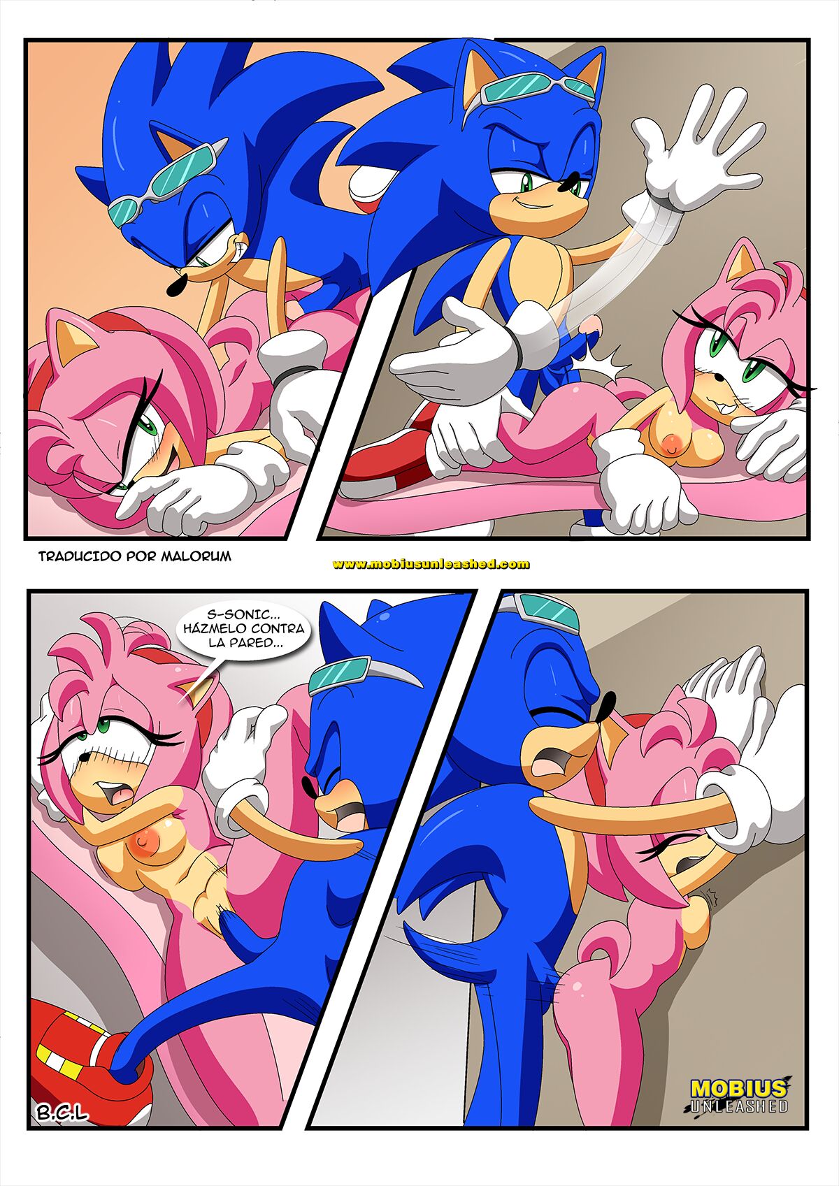 [Mobius Unleashed, Palcomix (Rawaxis)] Wind & Fire Viento & Fuego (Sonic the Hedgehog)