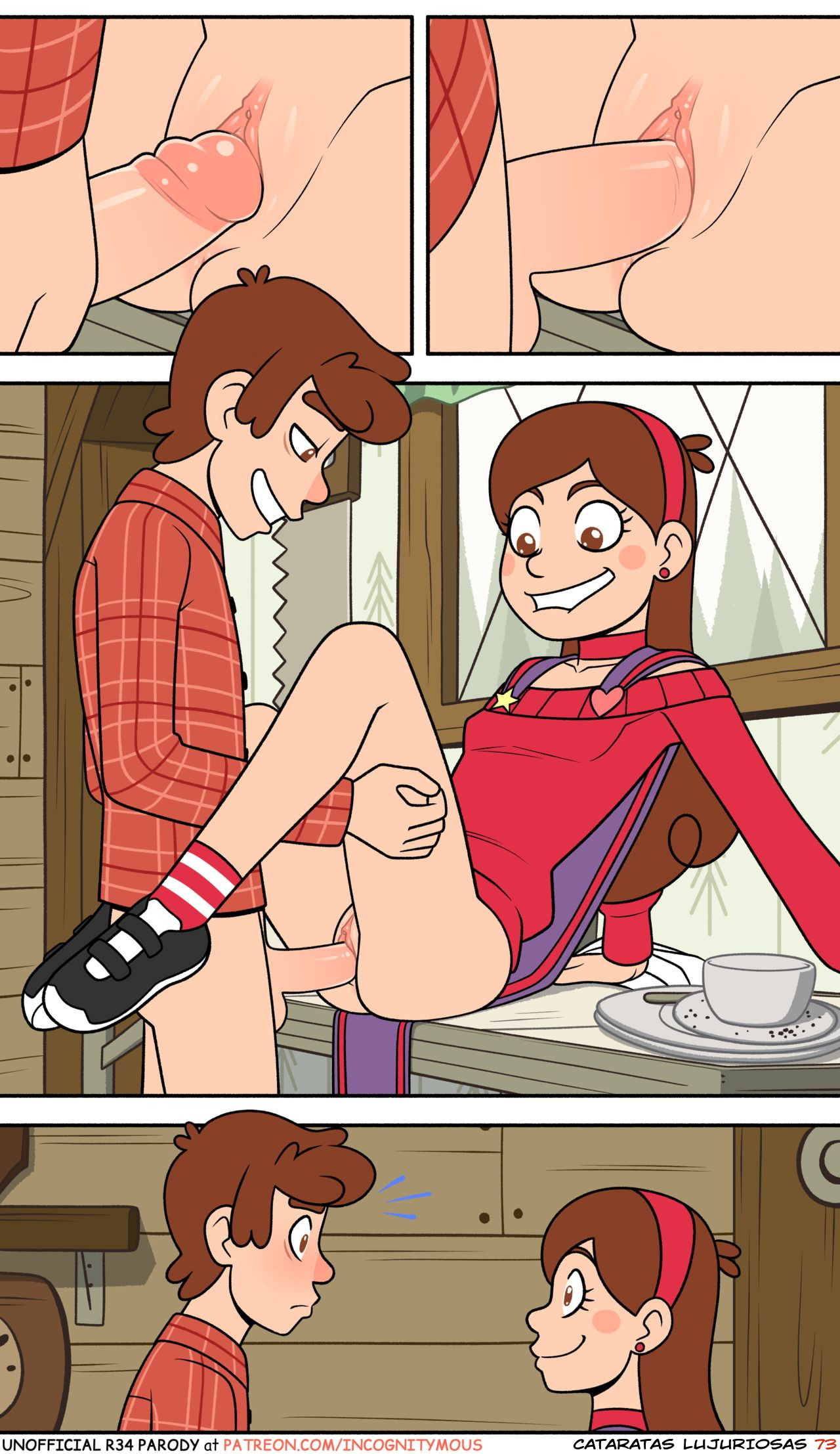 [Incognitymous] Cataratas Lujuriosas 2 (Gravity Falls)