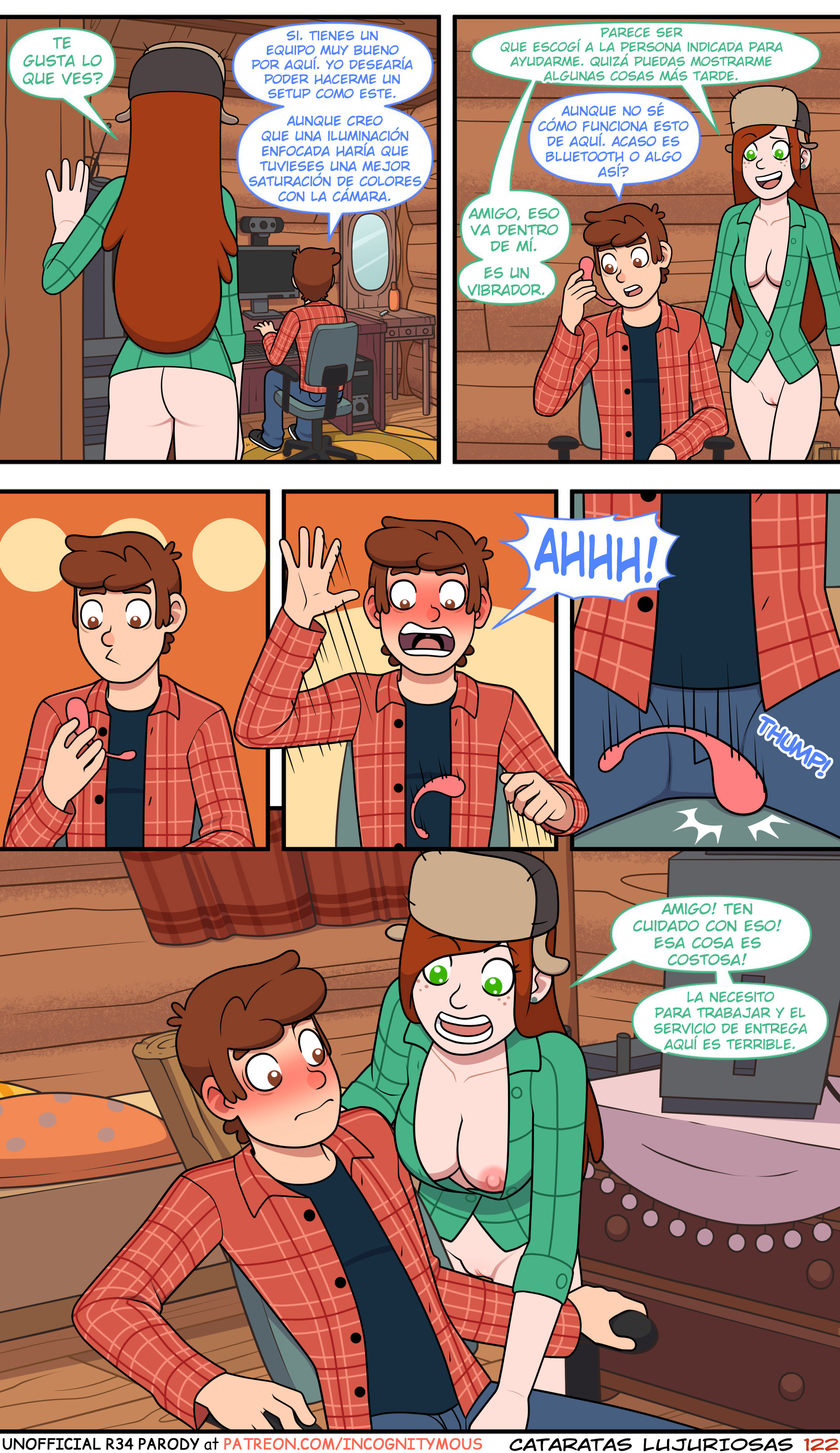 [Incognitymous] Cataratas Lujuriosas 2 (Gravity Falls)