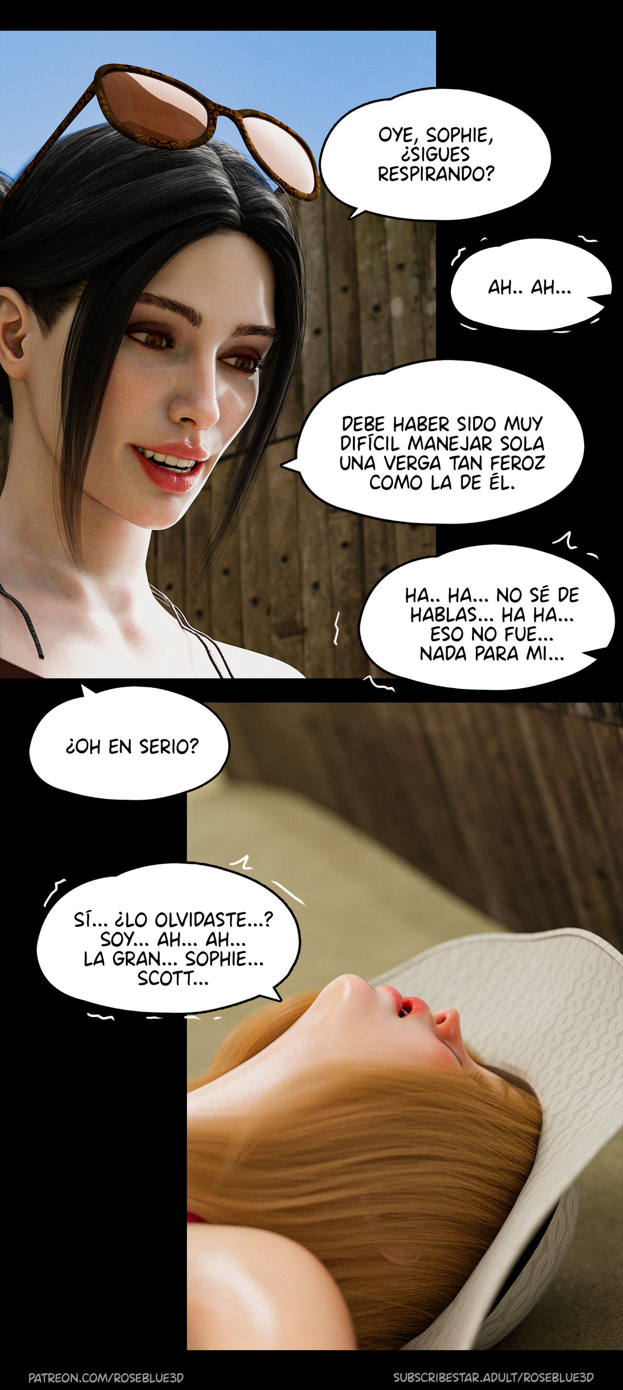 [RoseBlue3D] My Neighbor’s Widow 21 (Comics Porn)