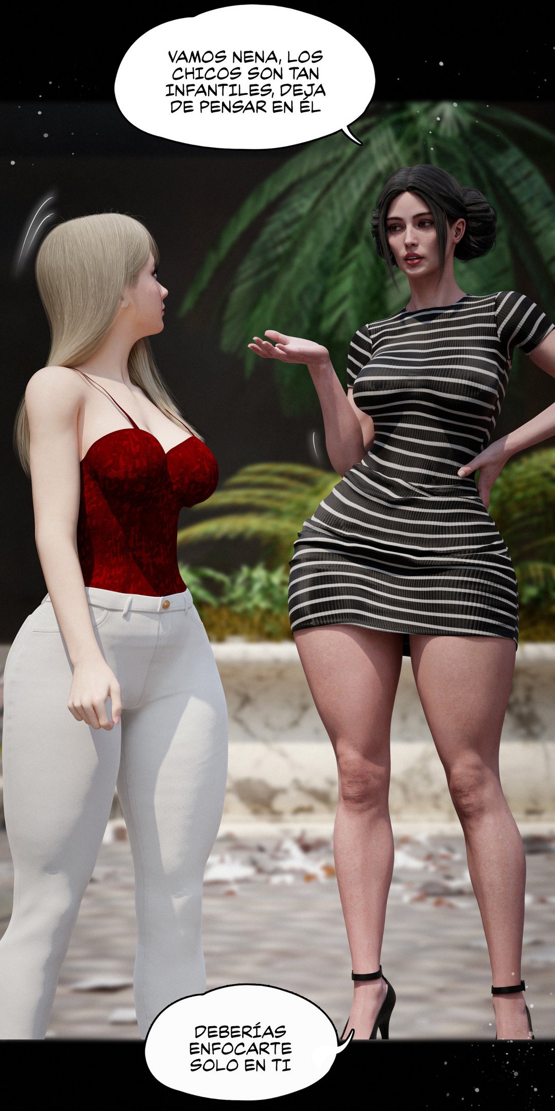 [RoseBlue3D] My Neighbor’s Widow 5 (Comics Porn)