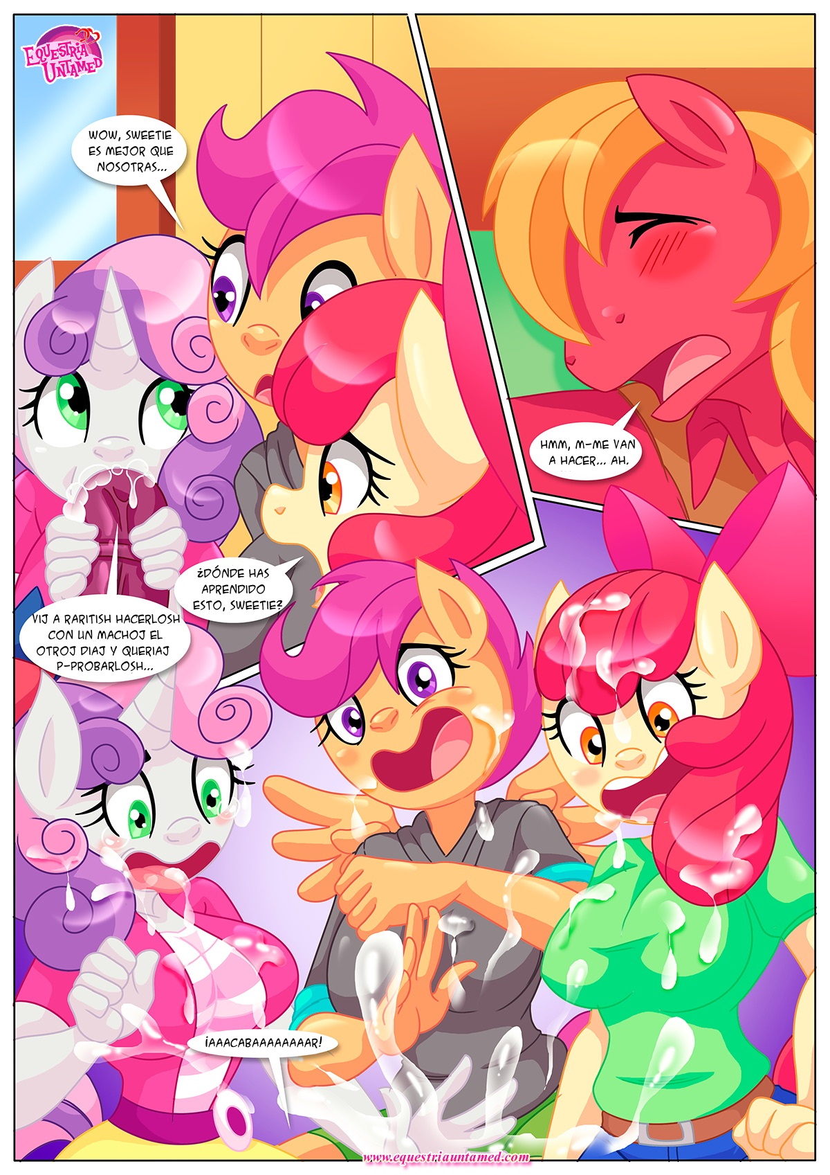 [Palcomix] Applejack’s Secret Is Out (My Little Pony Friendship Is Magic)