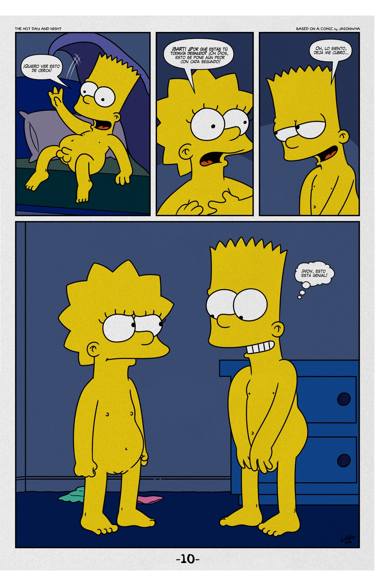 [Lakikoopax] The Hot Day and Night (The Simpsons)