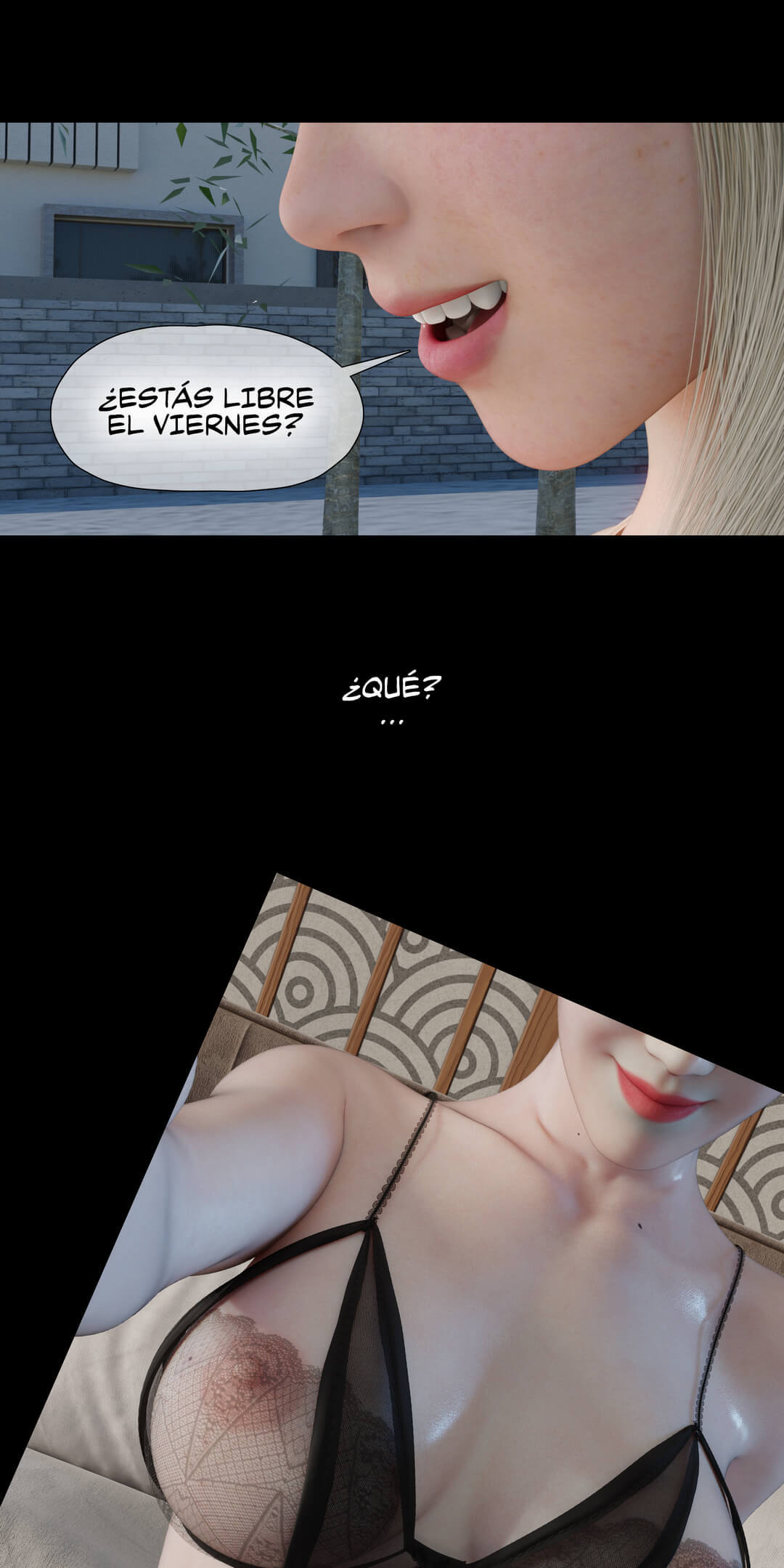 [RoseBlue3D] My Neighbor’s Widow 4 (Comics Porn)