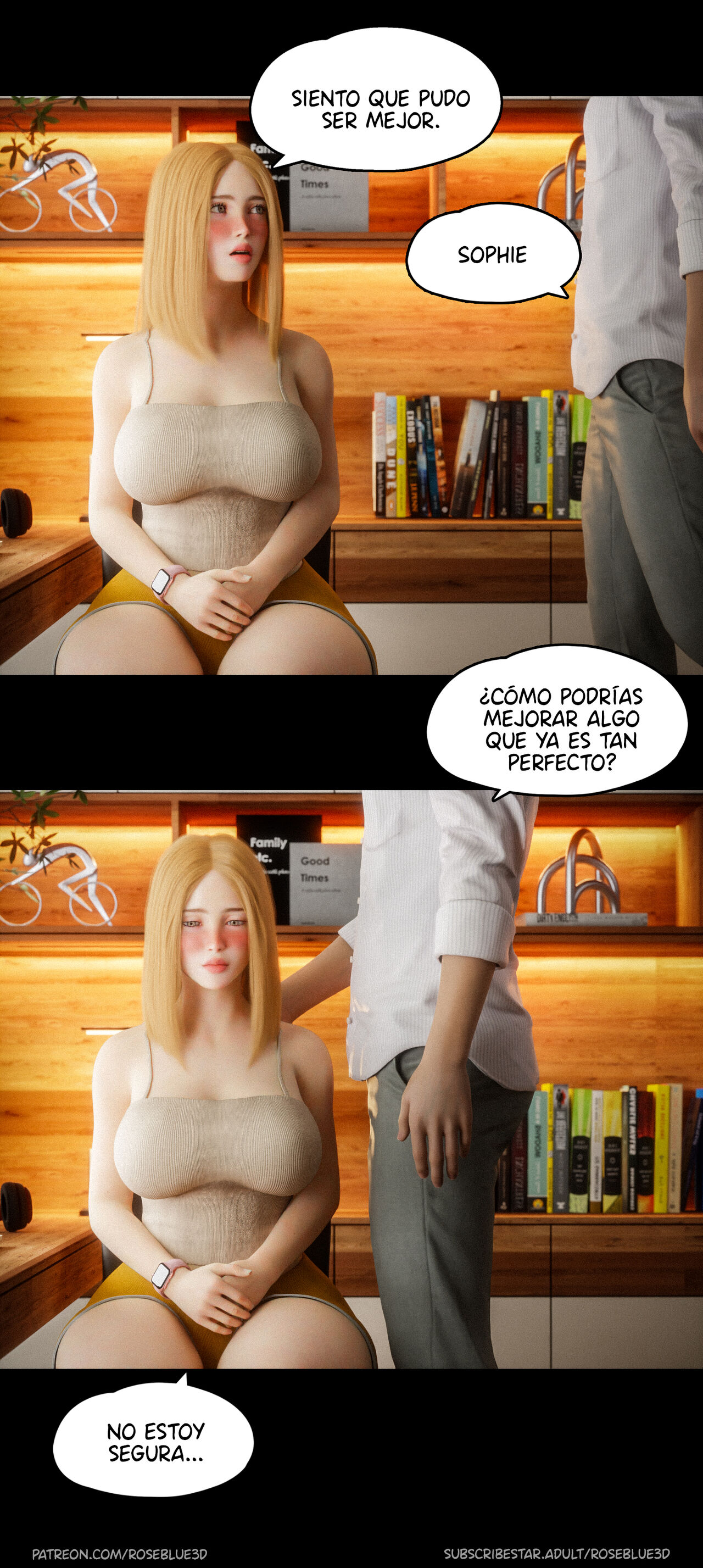 [RoseBlue3D] My Neighbor’s Widow 21 (Comics Porn)