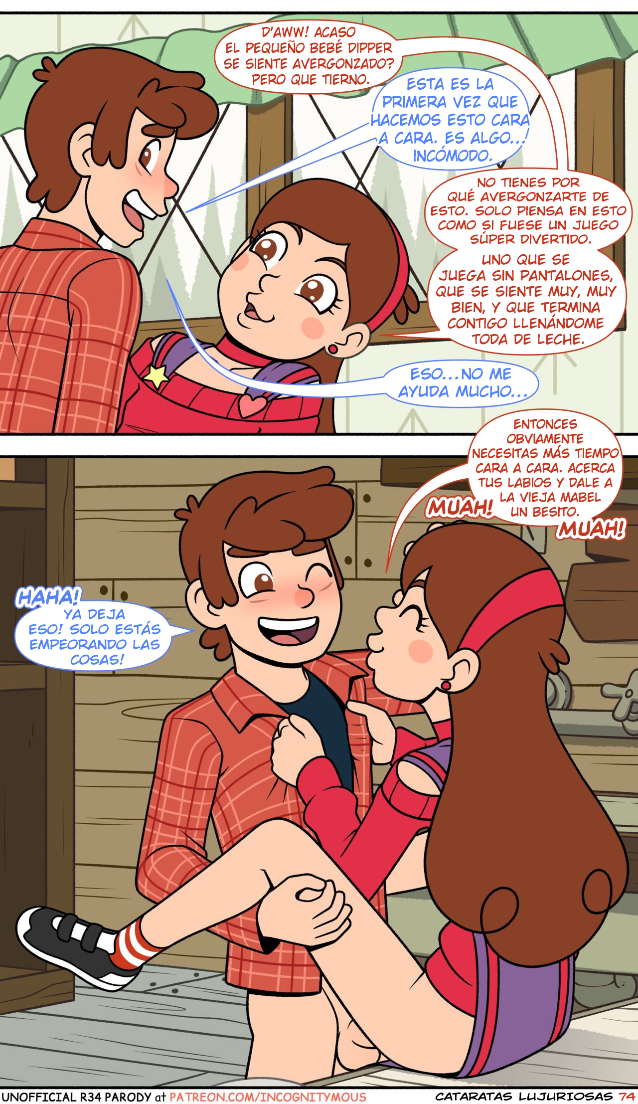 [Incognitymous] Cataratas Lujuriosas 2 (Gravity Falls)