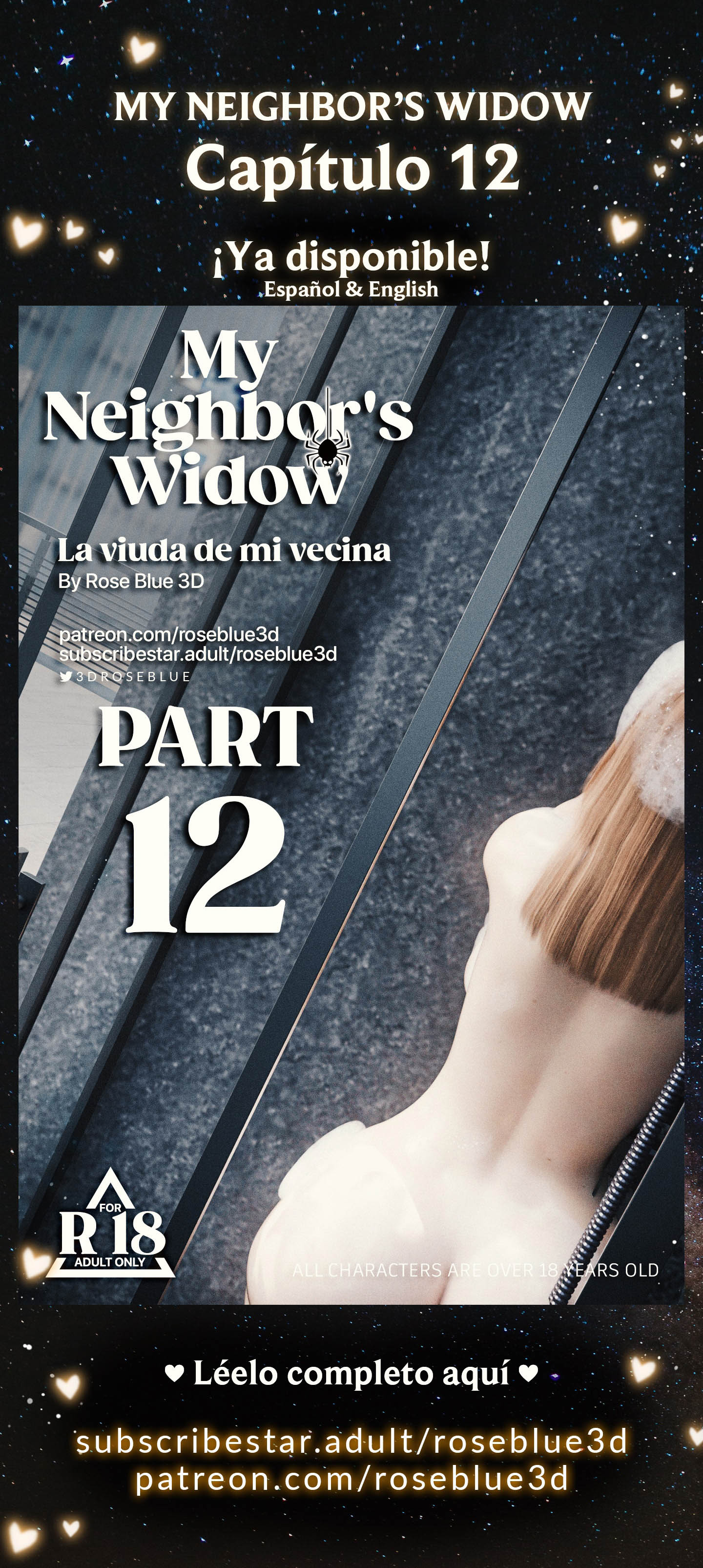 [RoseBlue3D] My Neighbor’s Widow 11 (Comics Porn)