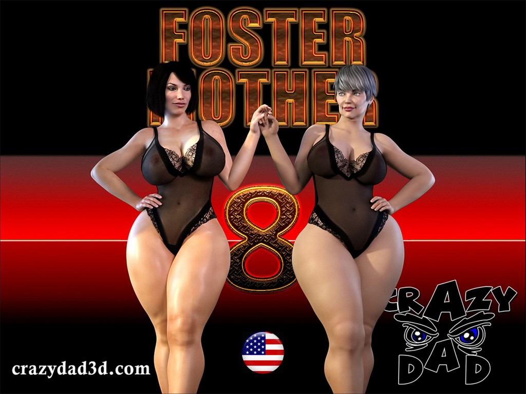 [CrazyDad3D] Foster Mother 8 (Comic Porn)