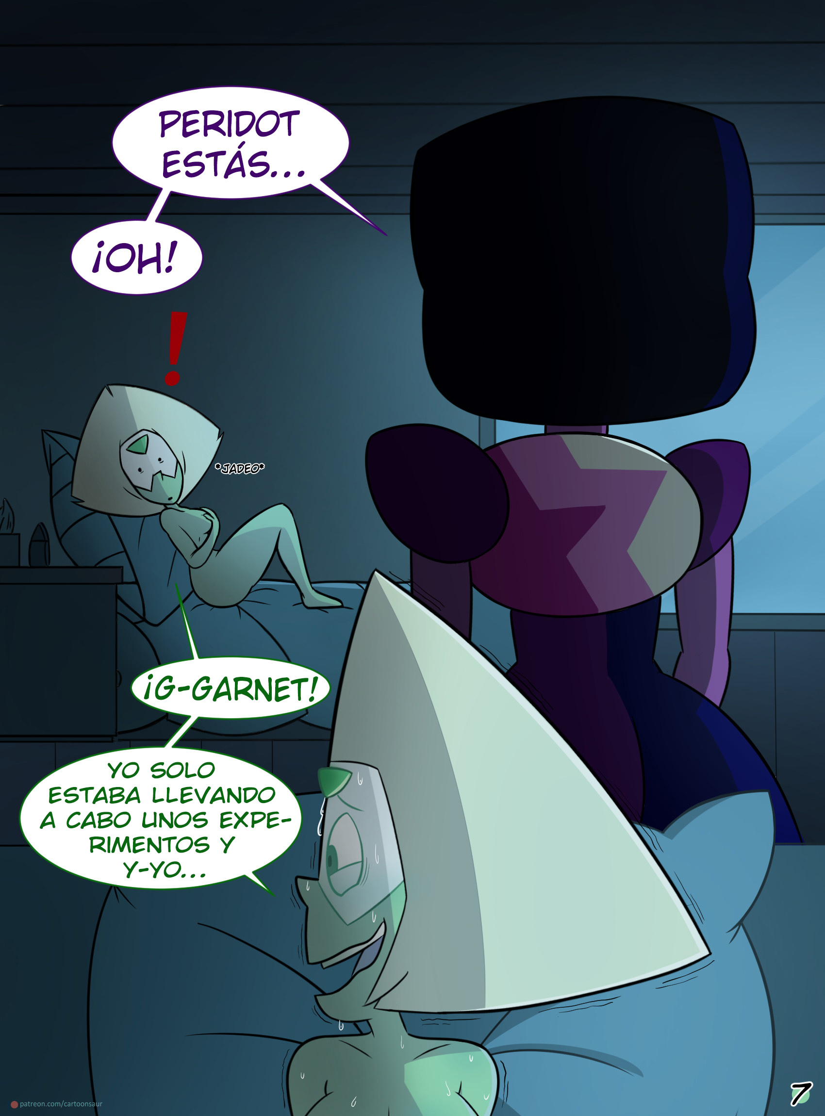 [Cartoonsaur] Los 'Experimentos' De Peridot (Steven Universe)