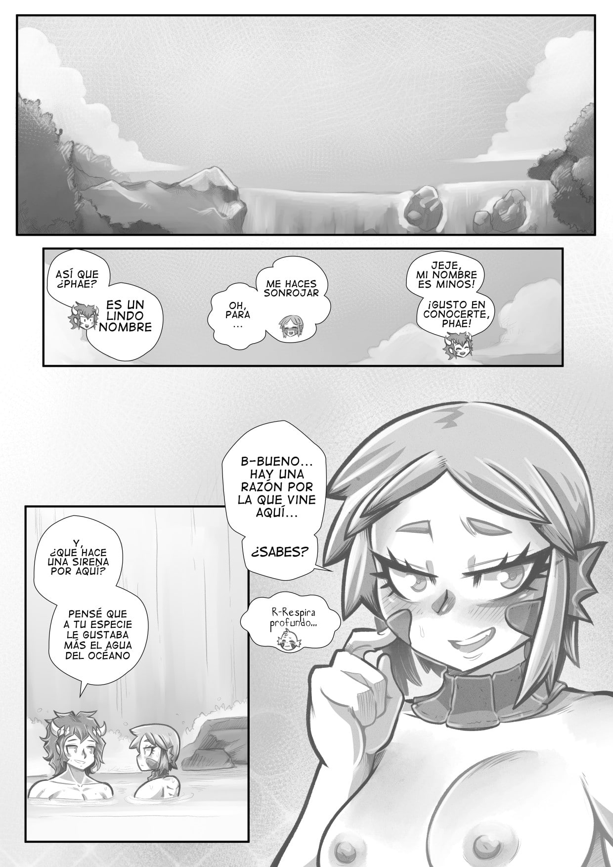 [Mr.E] The Face of the Tides (Comic Porn)