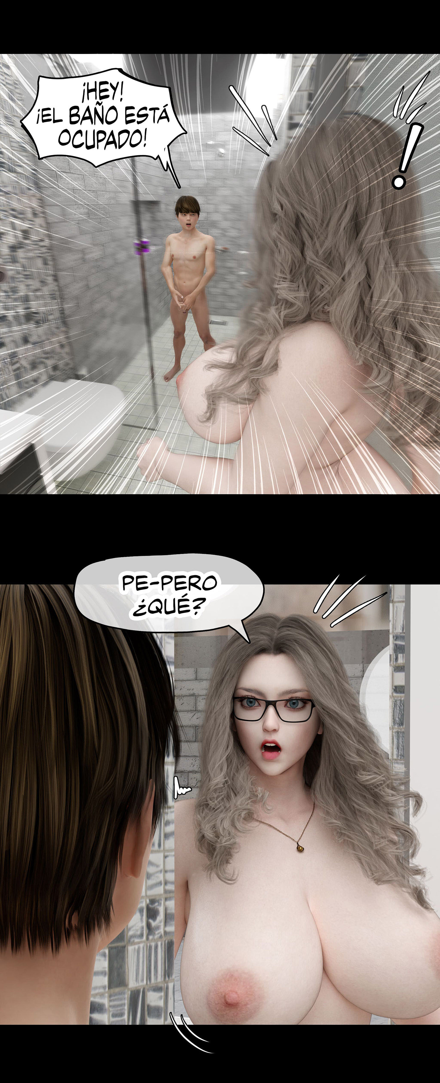 [RoseBlue3D] My Neighbor’s Widow 1 (Comics Porn)