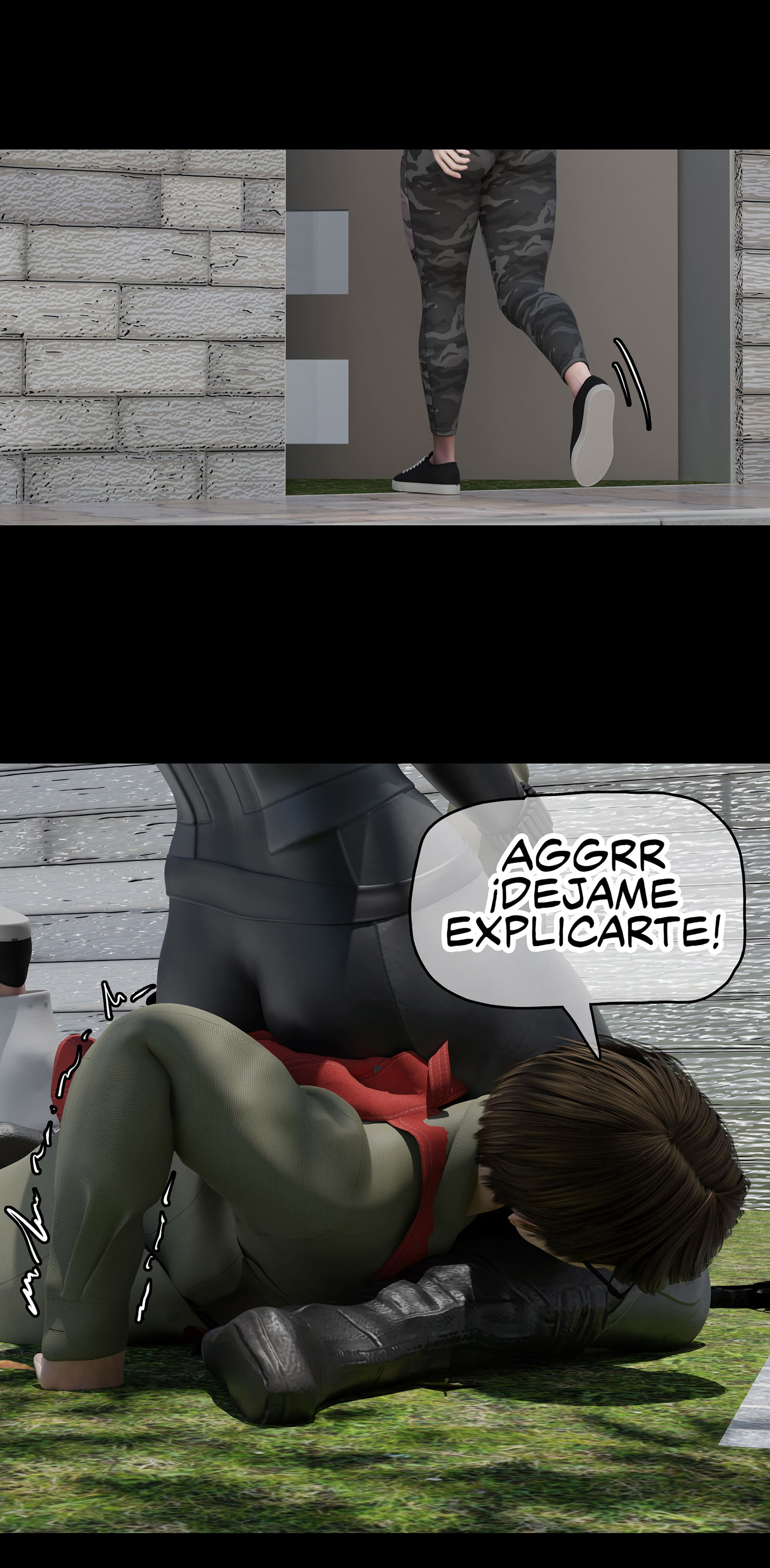 [RoseBlue3D] My Neighbor’s Widow 1 (Comics Porn)