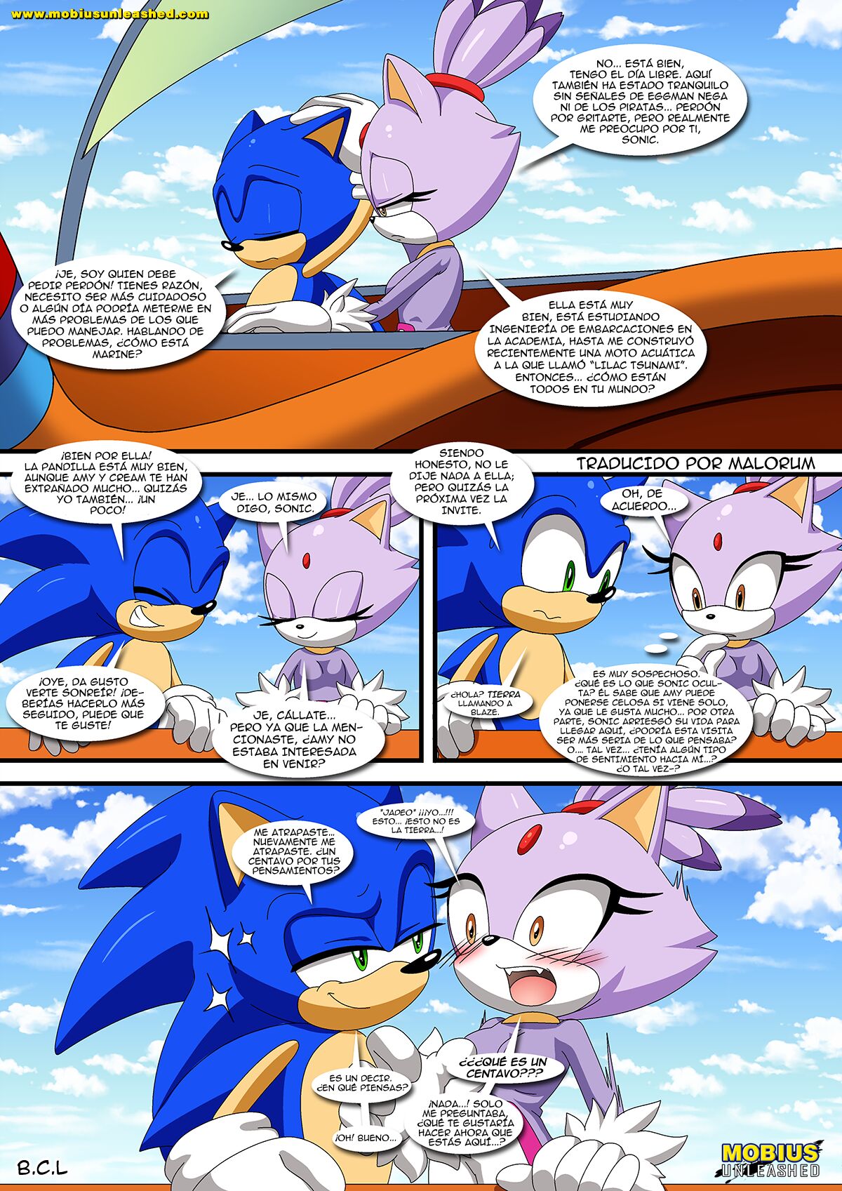 [Mobius Unleashed, Palcomix (Rawaxis)] Wind & Fire Viento & Fuego (Sonic the Hedgehog)