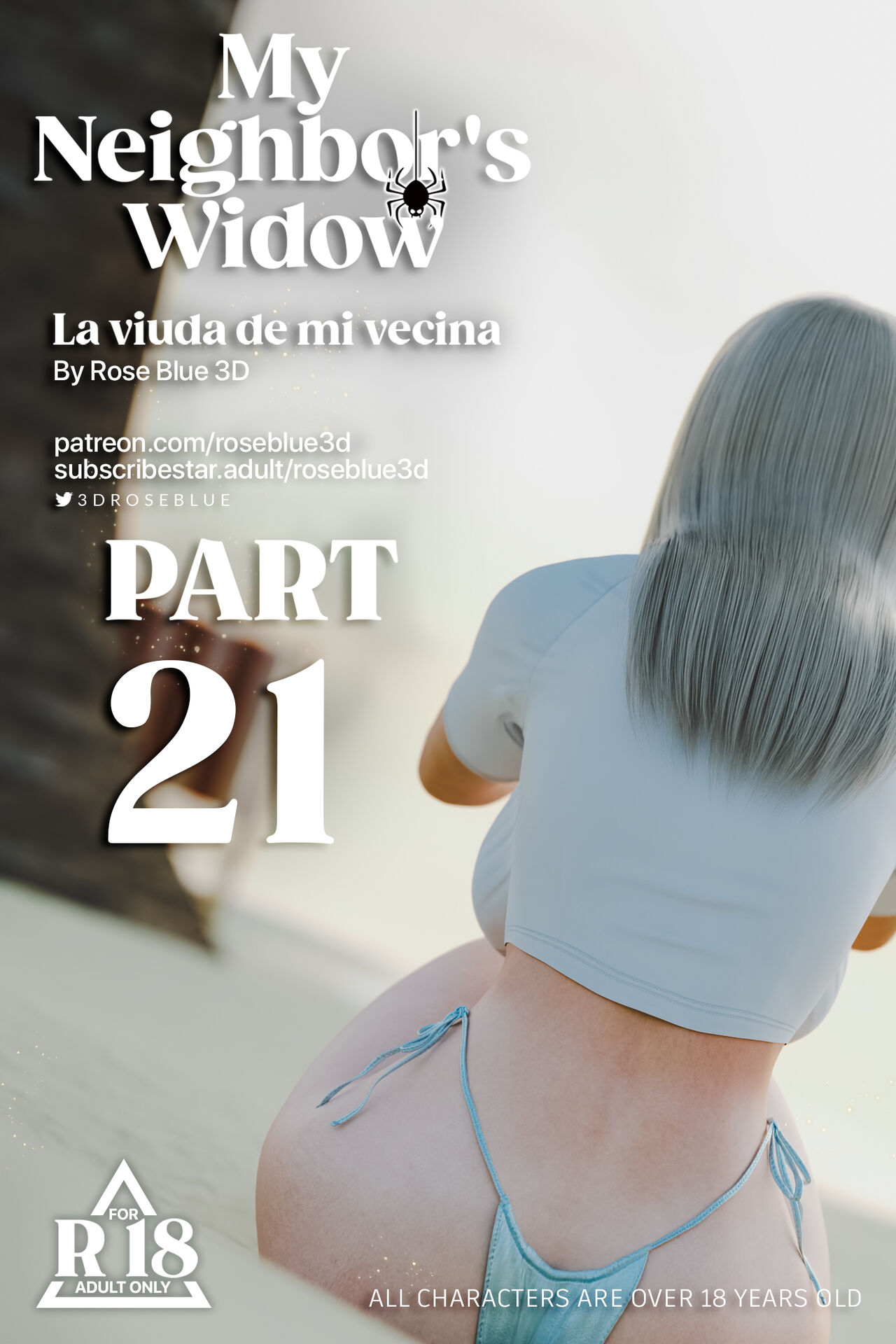 [RoseBlue3D] My Neighbor’s Widow 21 (Comics Porn)