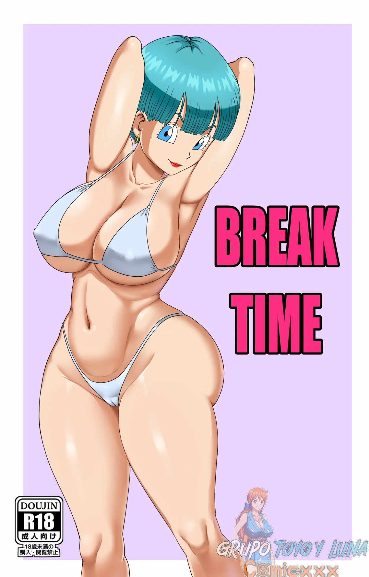 [Pink Pawg] Bulma Break Time (Dragon Ball z)