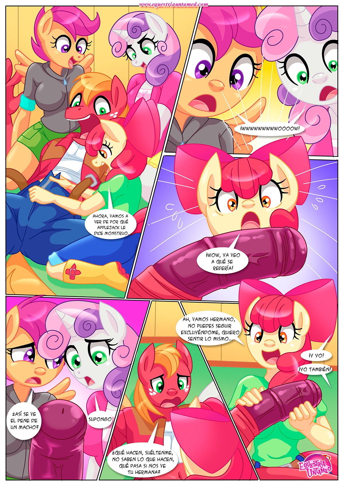 [Palcomix] Applejack’s Secret Is Out (My Little Pony Friendship Is Magic)