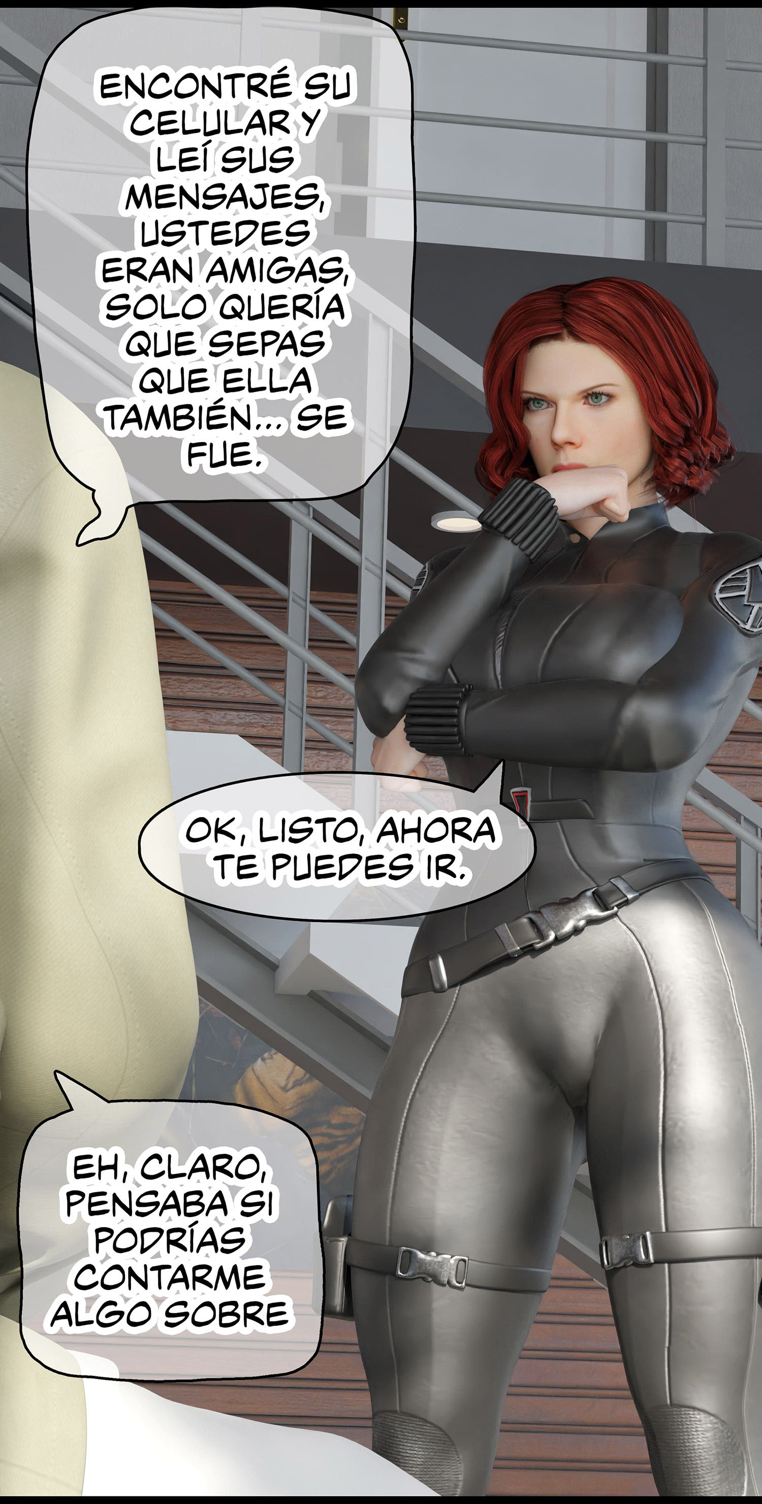 [RoseBlue3D] My Neighbor’s Widow 1 (Comics Porn)