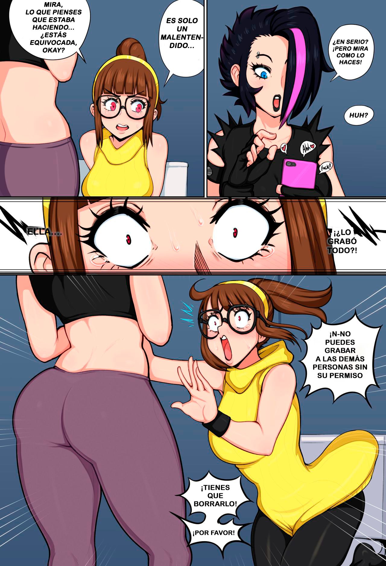 [Afrobull] A dumb comic (Futanari Porn)