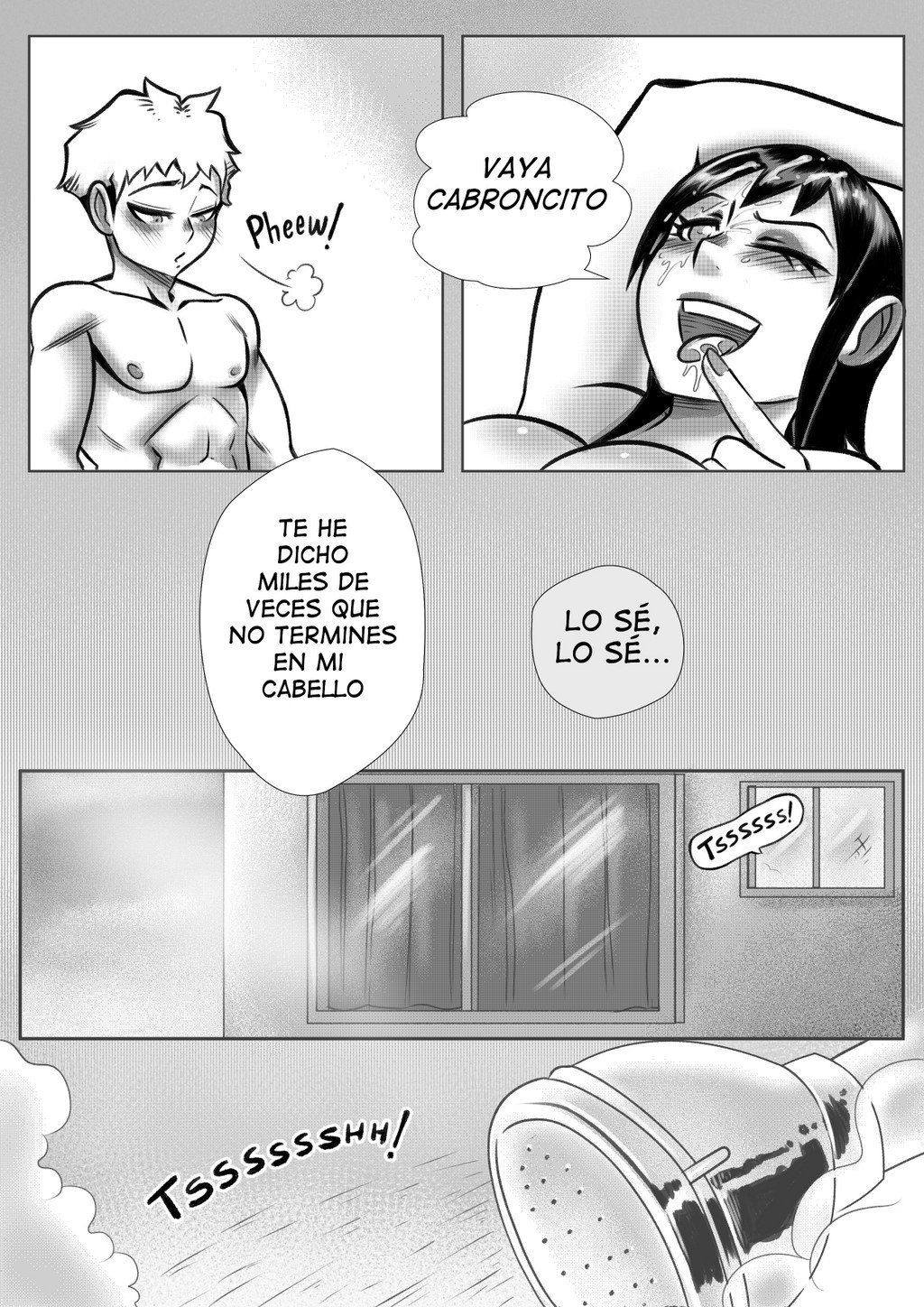 [Mr.E] Keep it Secret (Comic Porn)