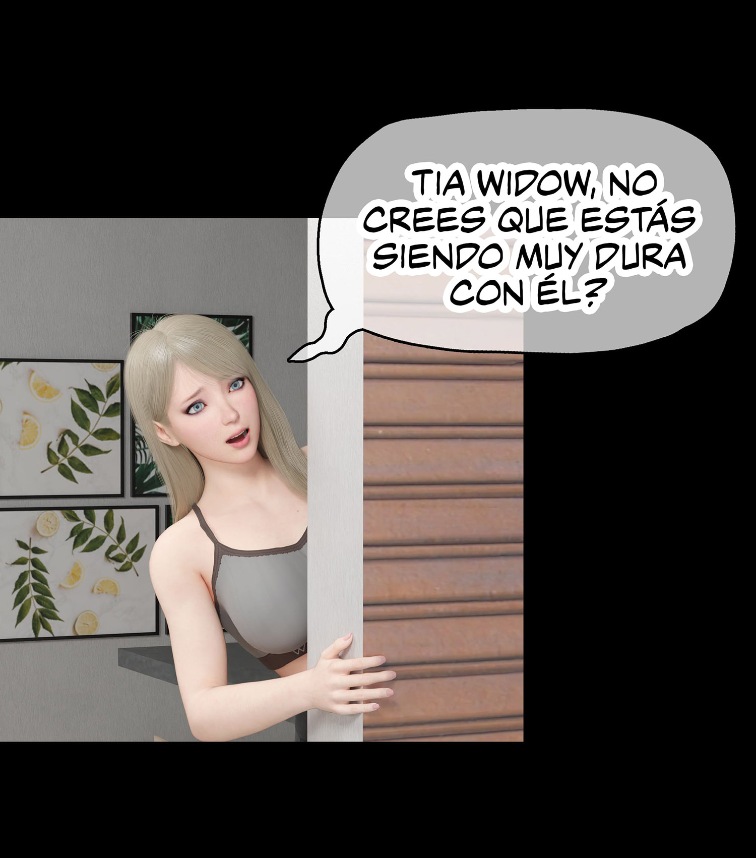 [RoseBlue3D] My Neighbor’s Widow 1 (Comics Porn)