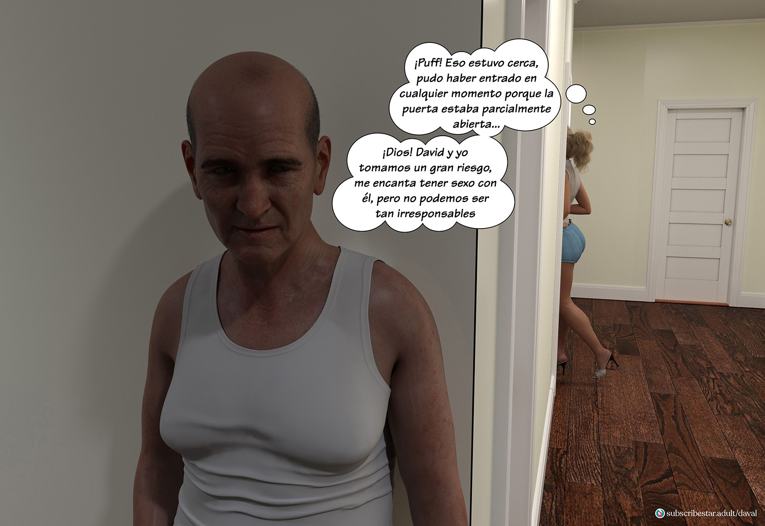 [Daval3D] TOGETHER 4 (Comics Porn)