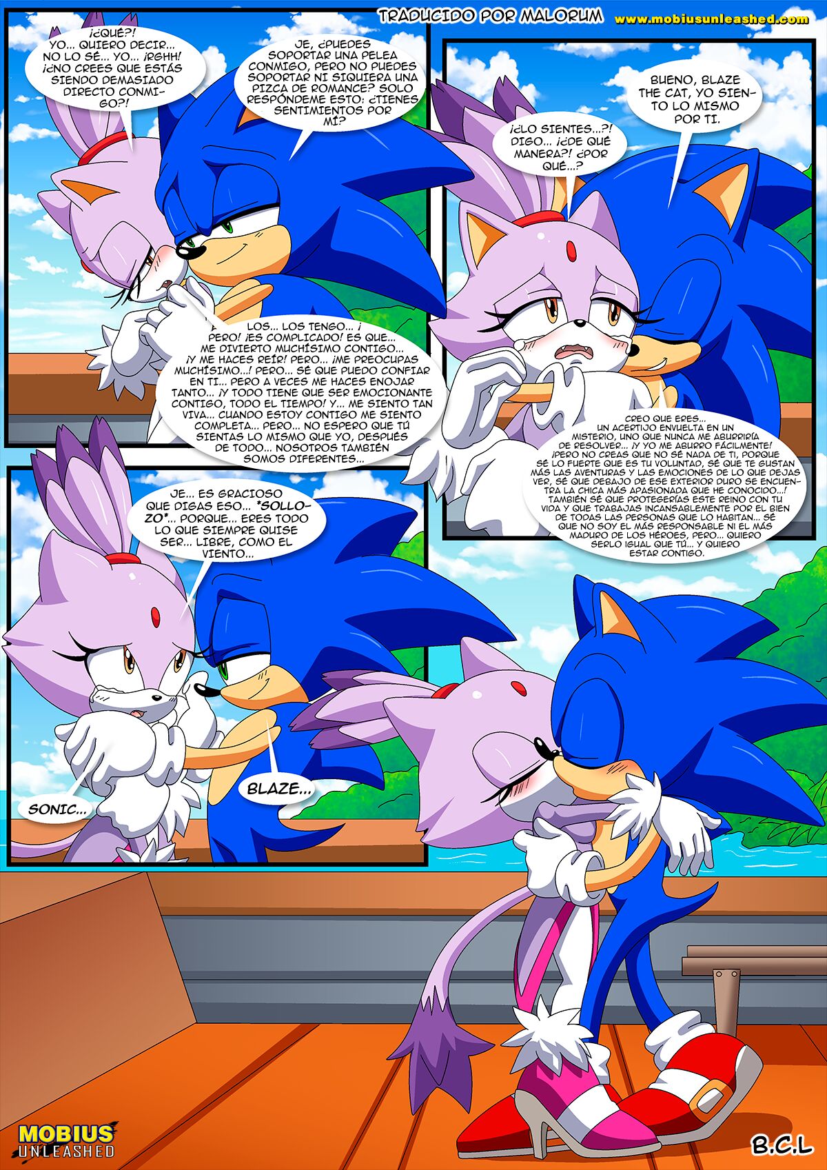 [Mobius Unleashed, Palcomix (Rawaxis)] Wind & Fire Viento & Fuego (Sonic the Hedgehog)