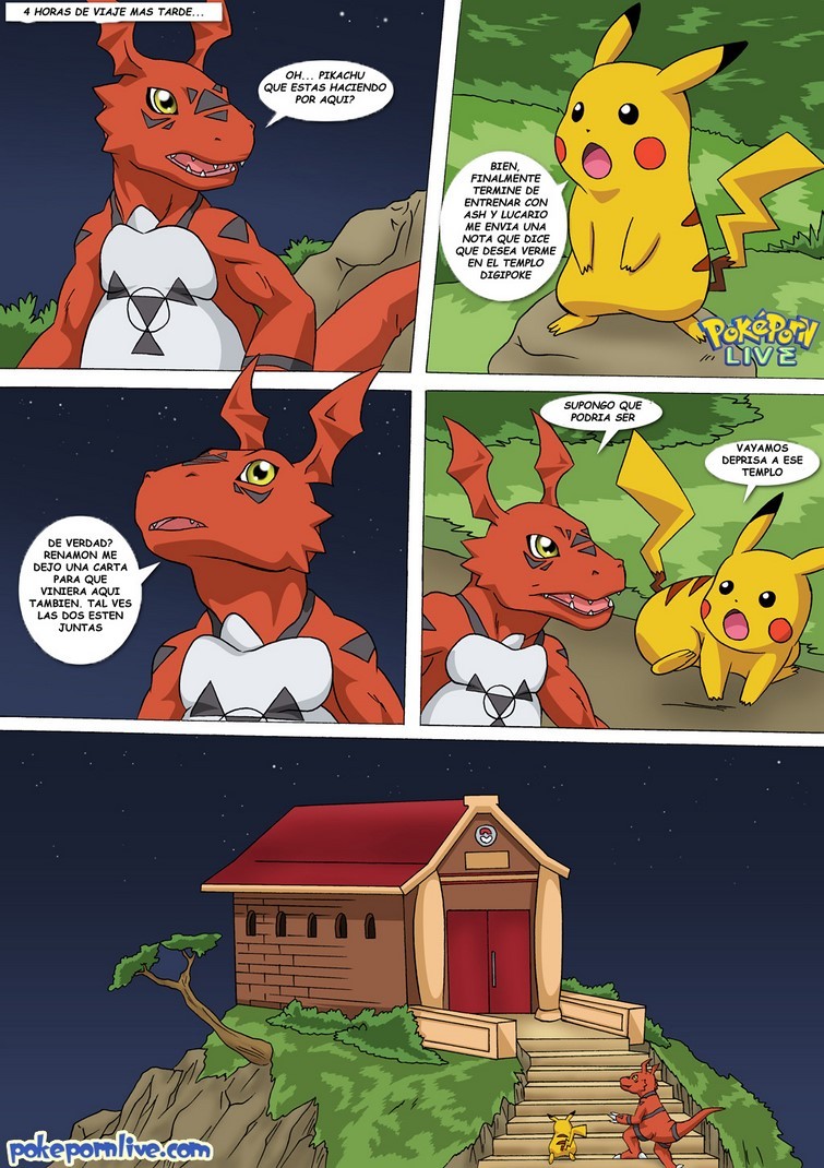 [Palcomix] Girls Come To Play (Pokemon & Digimon)