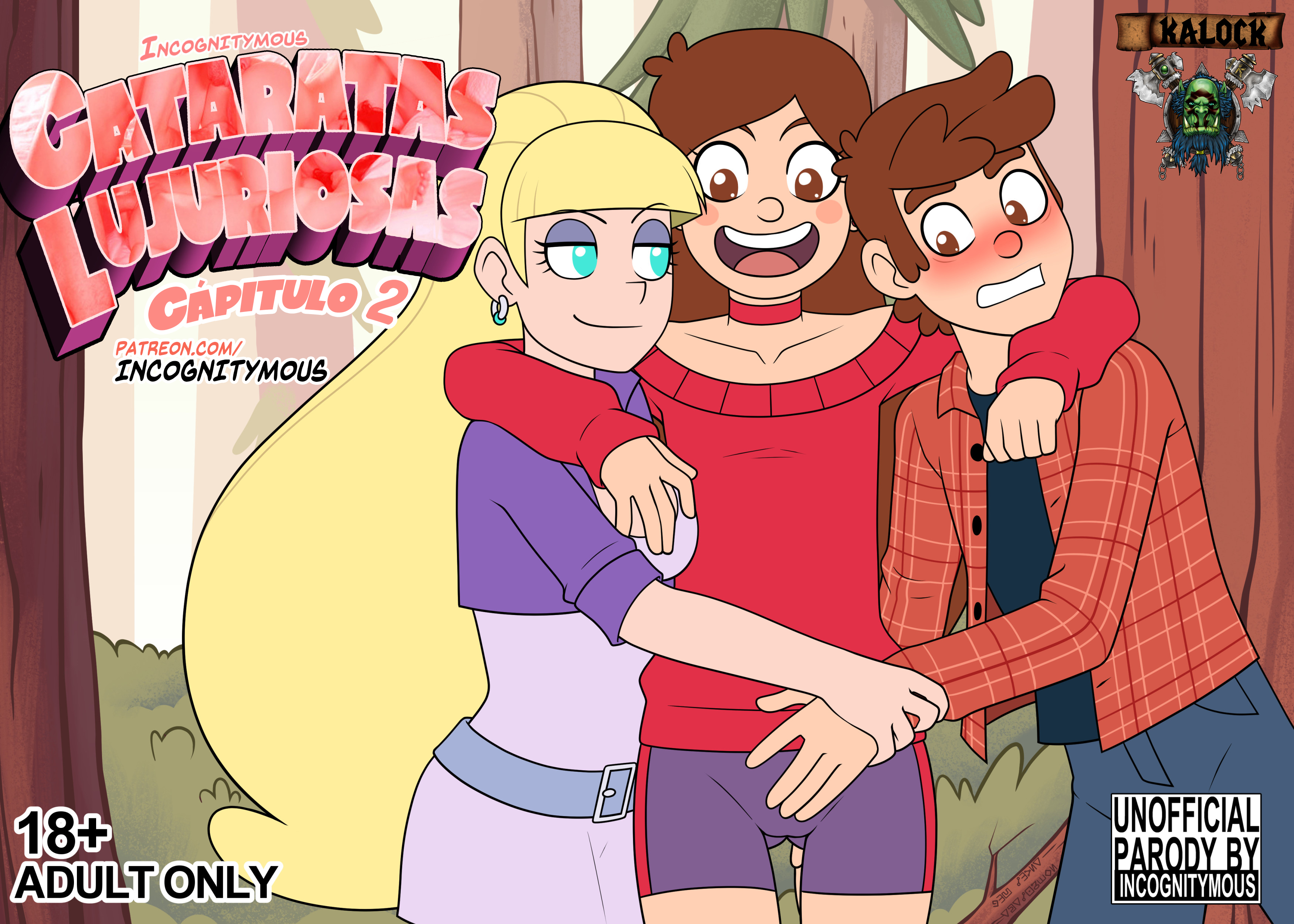 [Incognitymous] Cataratas Lujuriosas 2 (Gravity Falls)