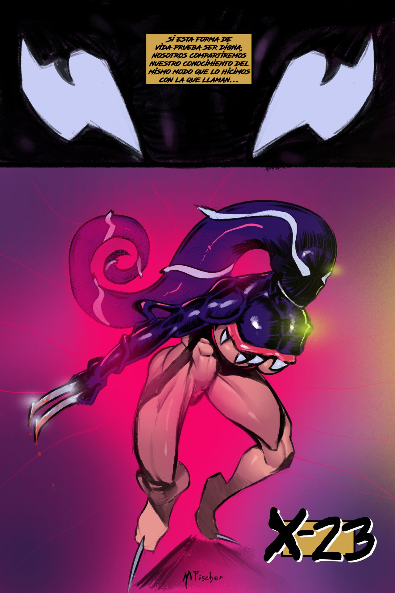 [meinfischer] Spider-Gwen Vs Venom (Spiderman)