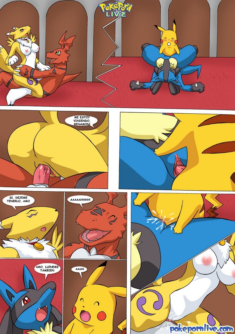 [Palcomix] Girls Come To Play (Pokemon & Digimon)