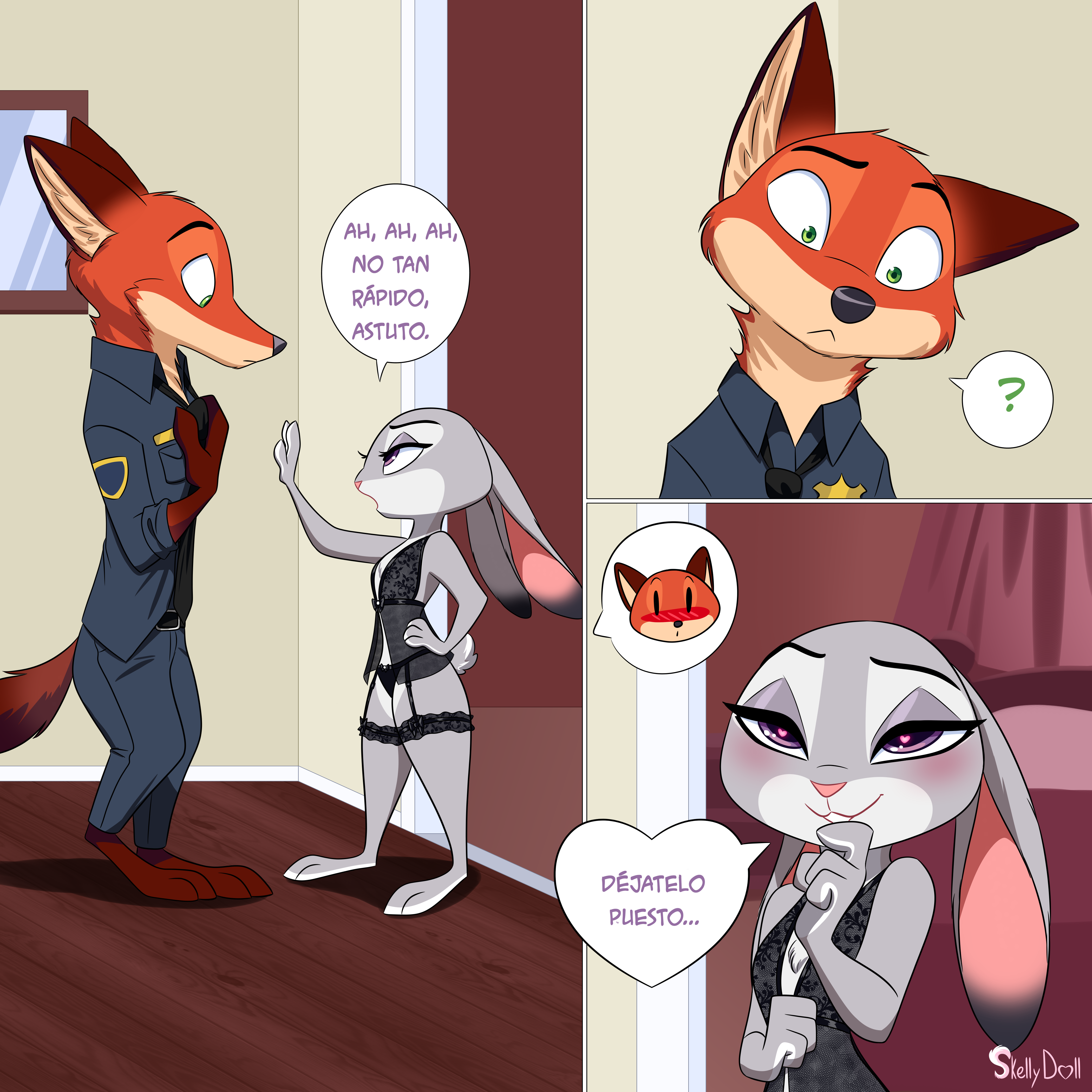 [SkellyDoll] After Work (Zootopia)