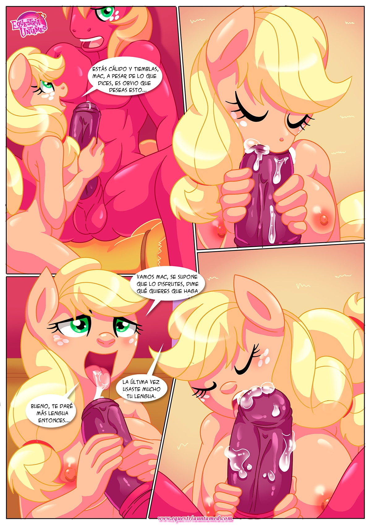 [Palcomix] Applejack’s Secret Is Out (My Little Pony Friendship Is Magic)