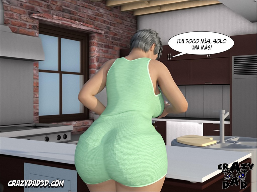 [CrazyDad3D] Foster Mother 8 (Comic Porn)