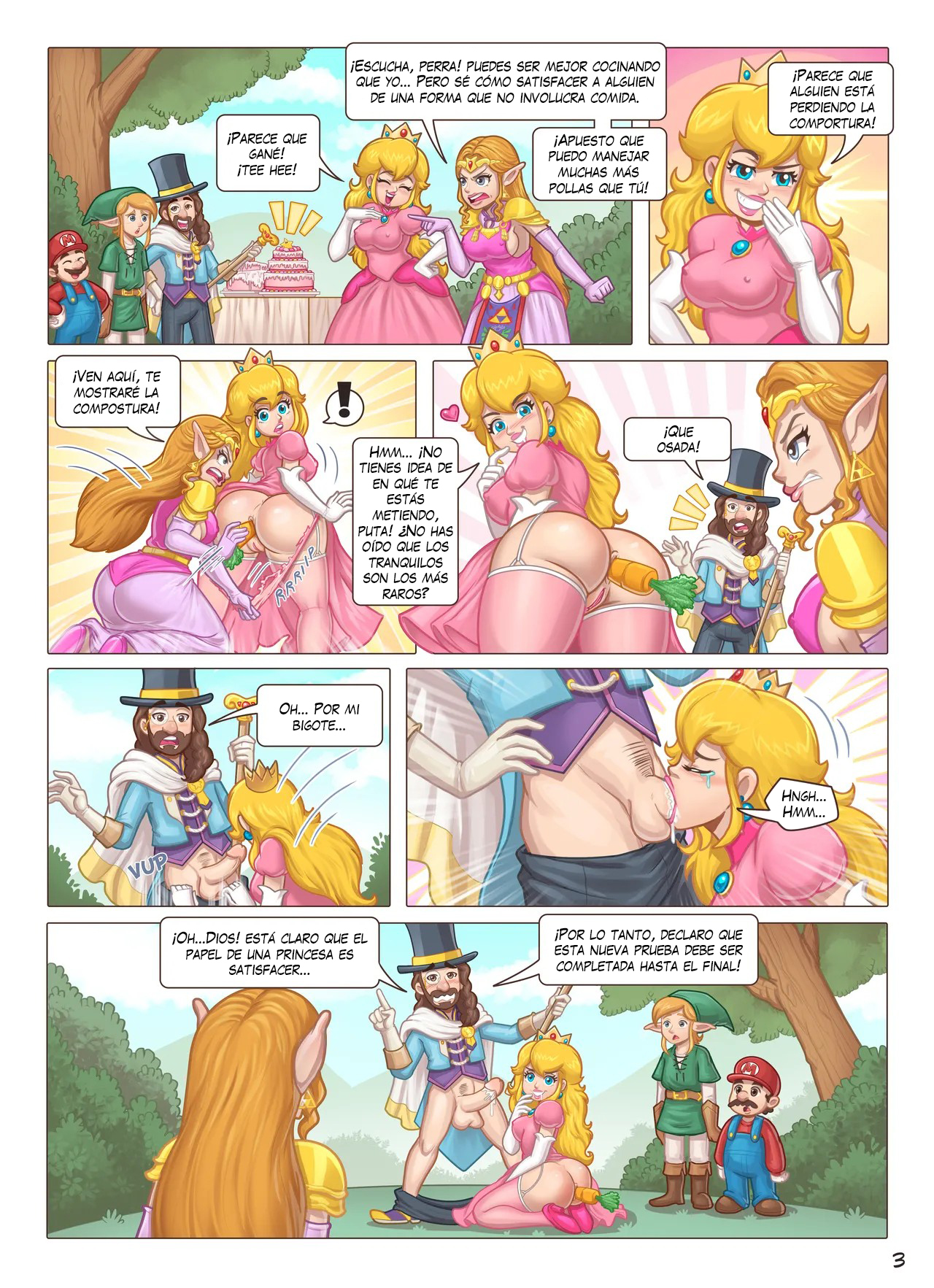 [JinnAcheron] Hot Duels VI Epic Showdown of Zelda vs Peach