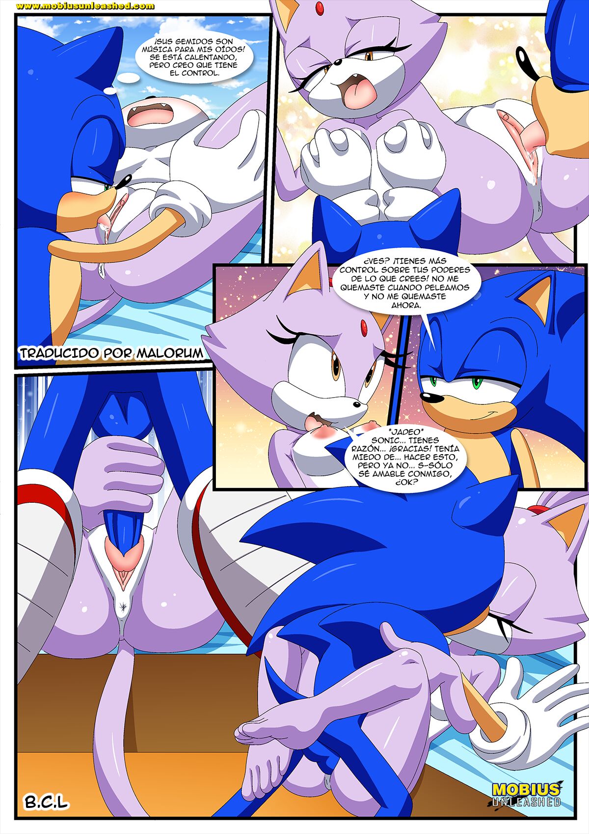 [Mobius Unleashed, Palcomix (Rawaxis)] Wind & Fire Viento & Fuego (Sonic the Hedgehog)