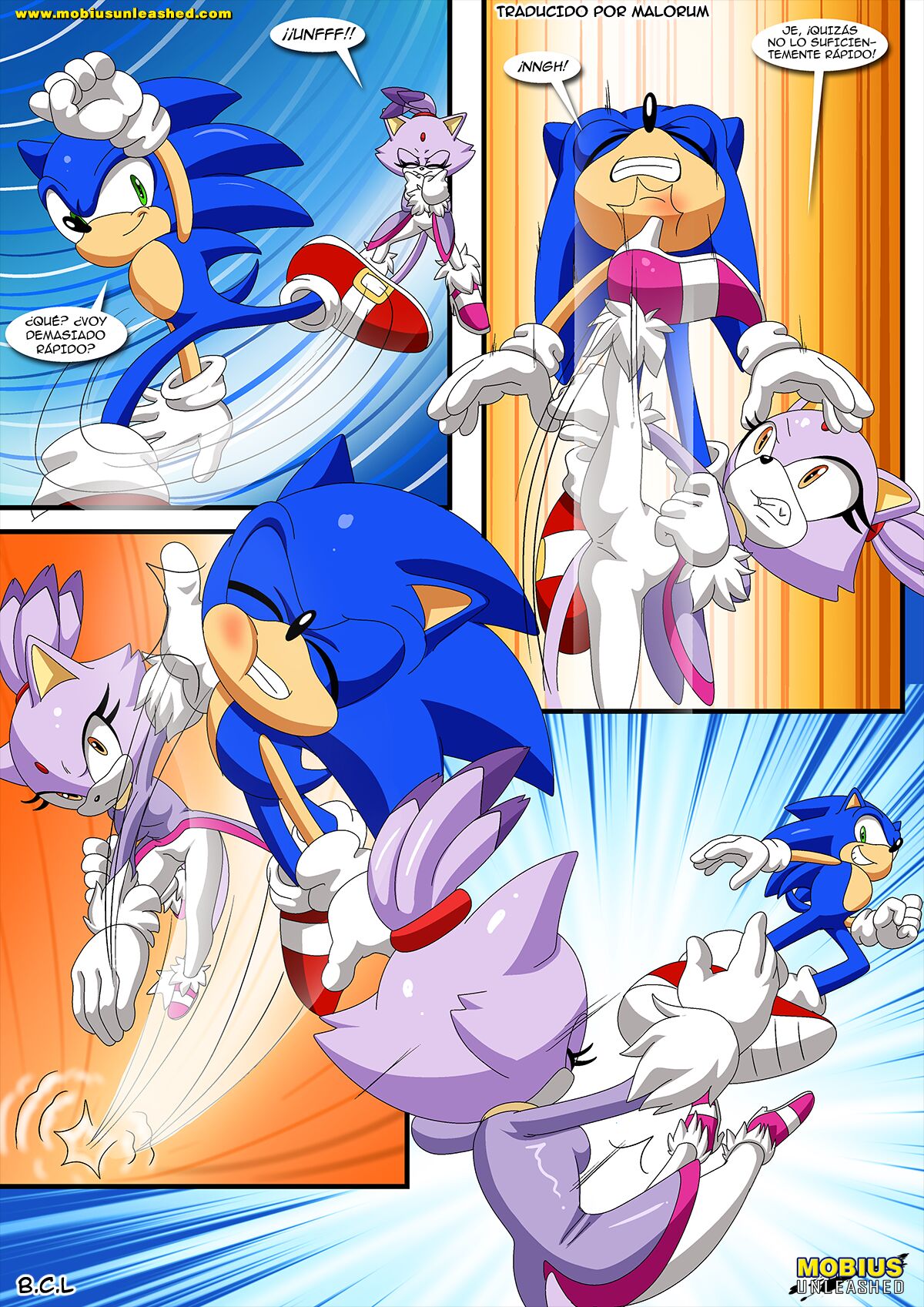 [Mobius Unleashed, Palcomix (Rawaxis)] Wind & Fire Viento & Fuego (Sonic the Hedgehog)