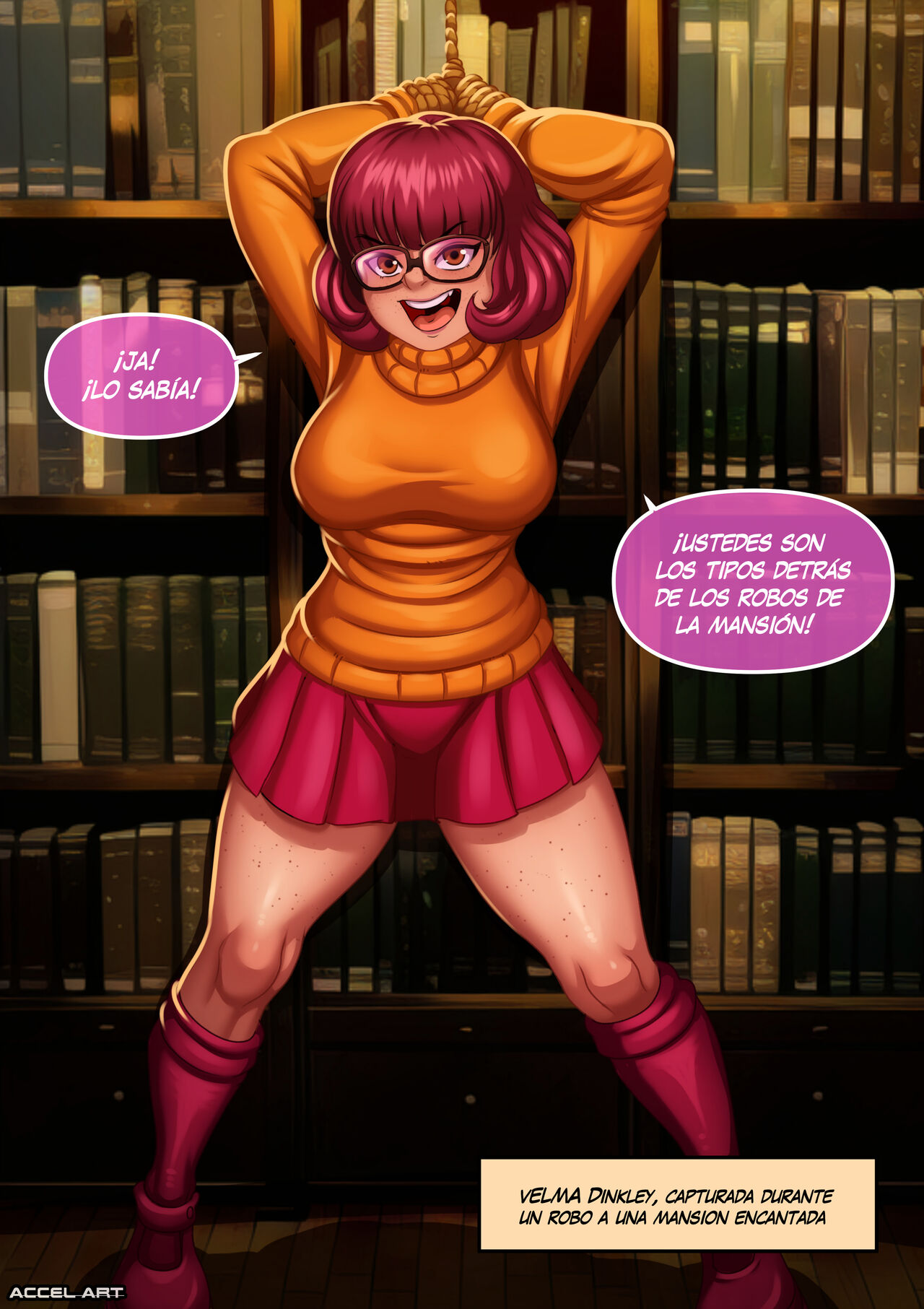 [Accel Art] Metamorphosis 1. Velma Dinkley (Scooby Doo)