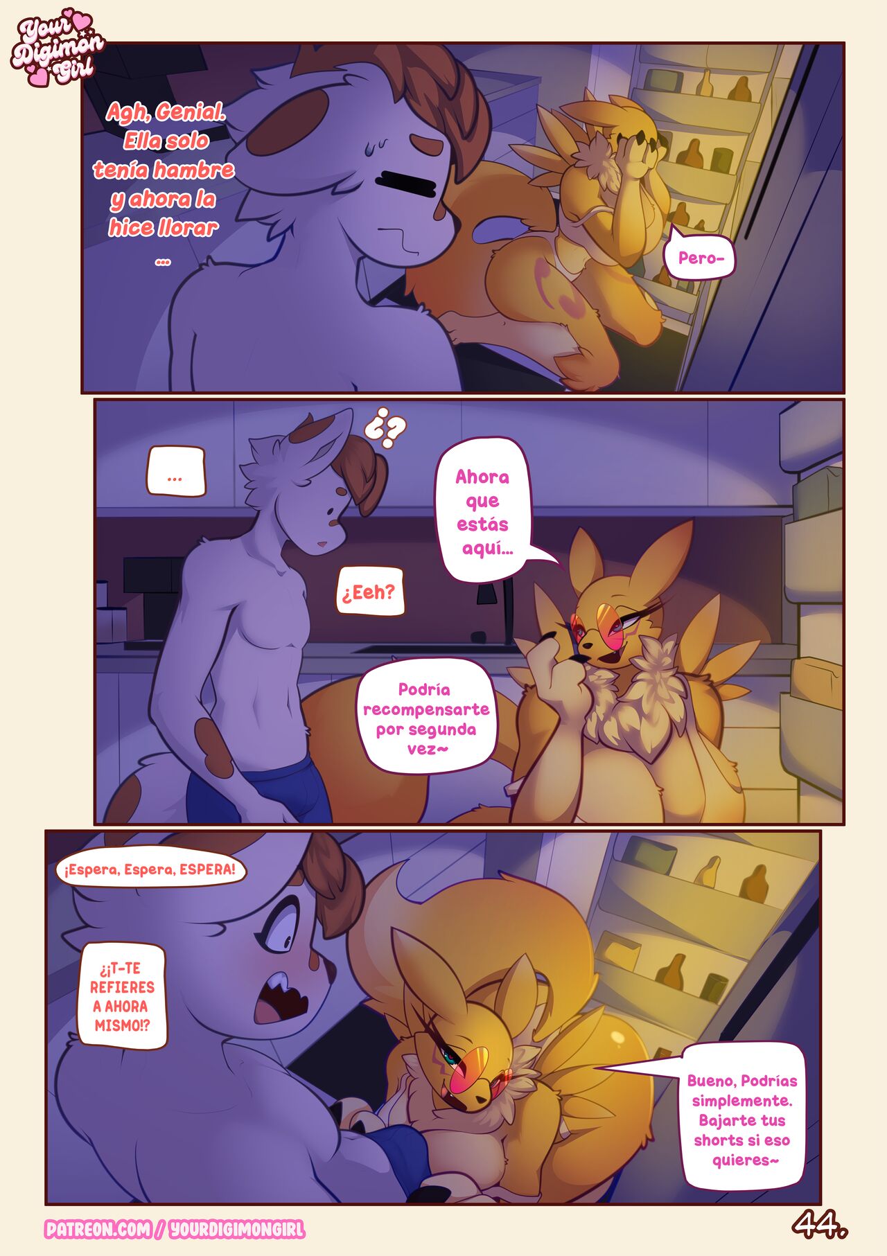 [YourDigimonGirl] How 2 hide your Renamon (Digimon Porn)