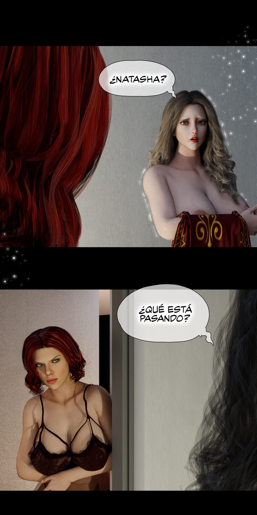 [RoseBlue3D] My Neighbor’s Widow 4 (Comics Porn)